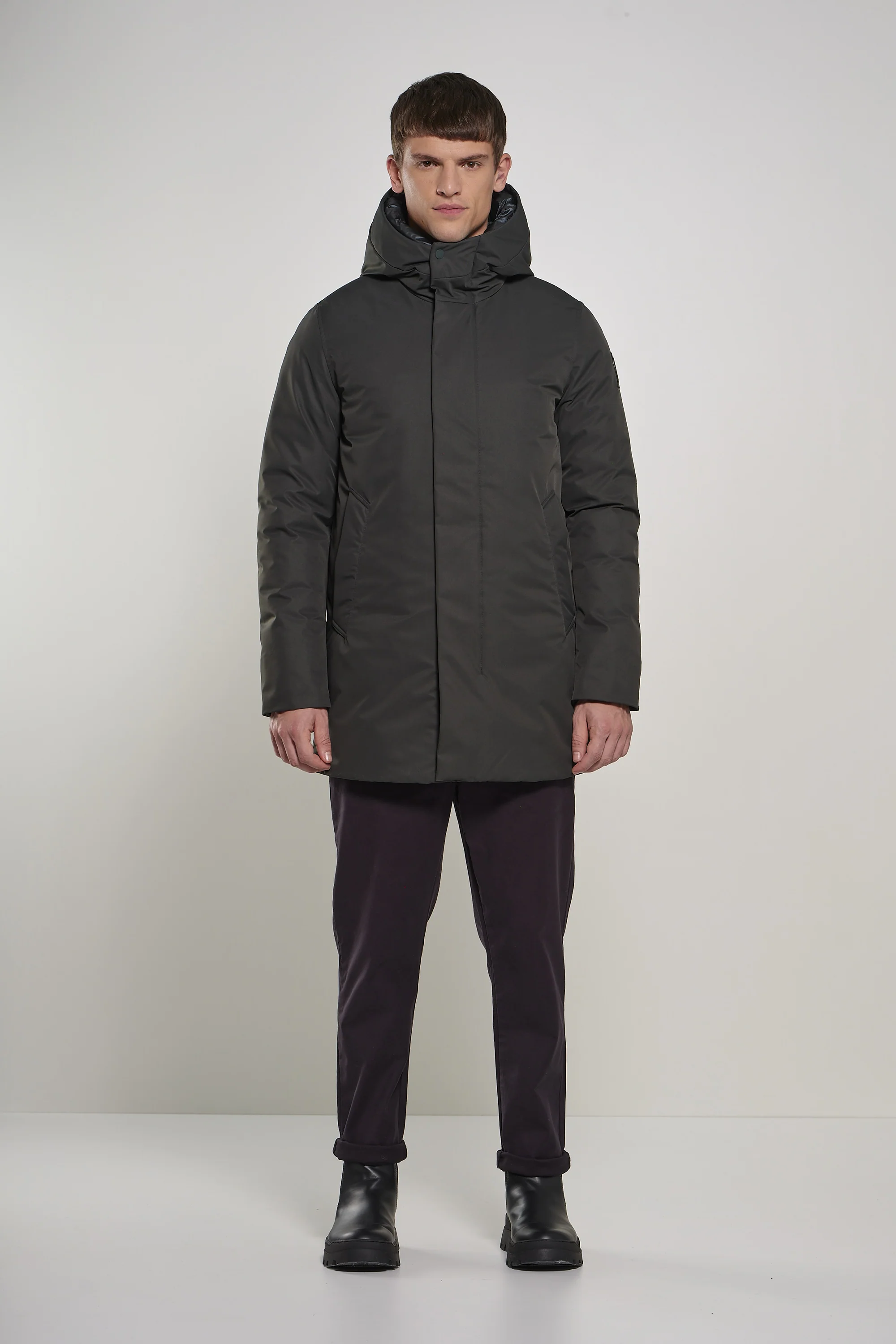 Aberdeen Jacket - Parka in twill water resistant - Image 16