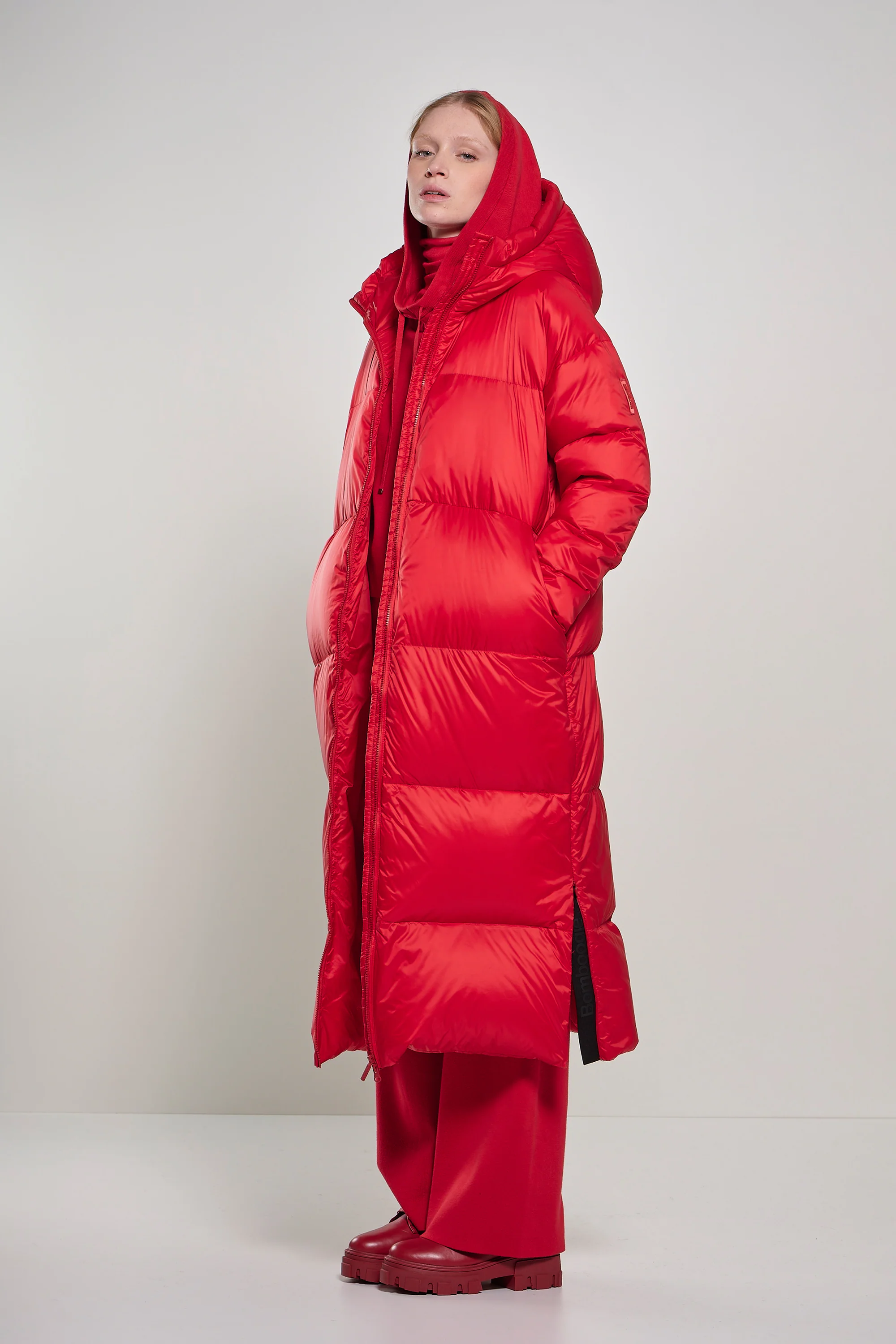 Anvers Long Jacket - Piumino Over in Nylon Riciclato - Image 21