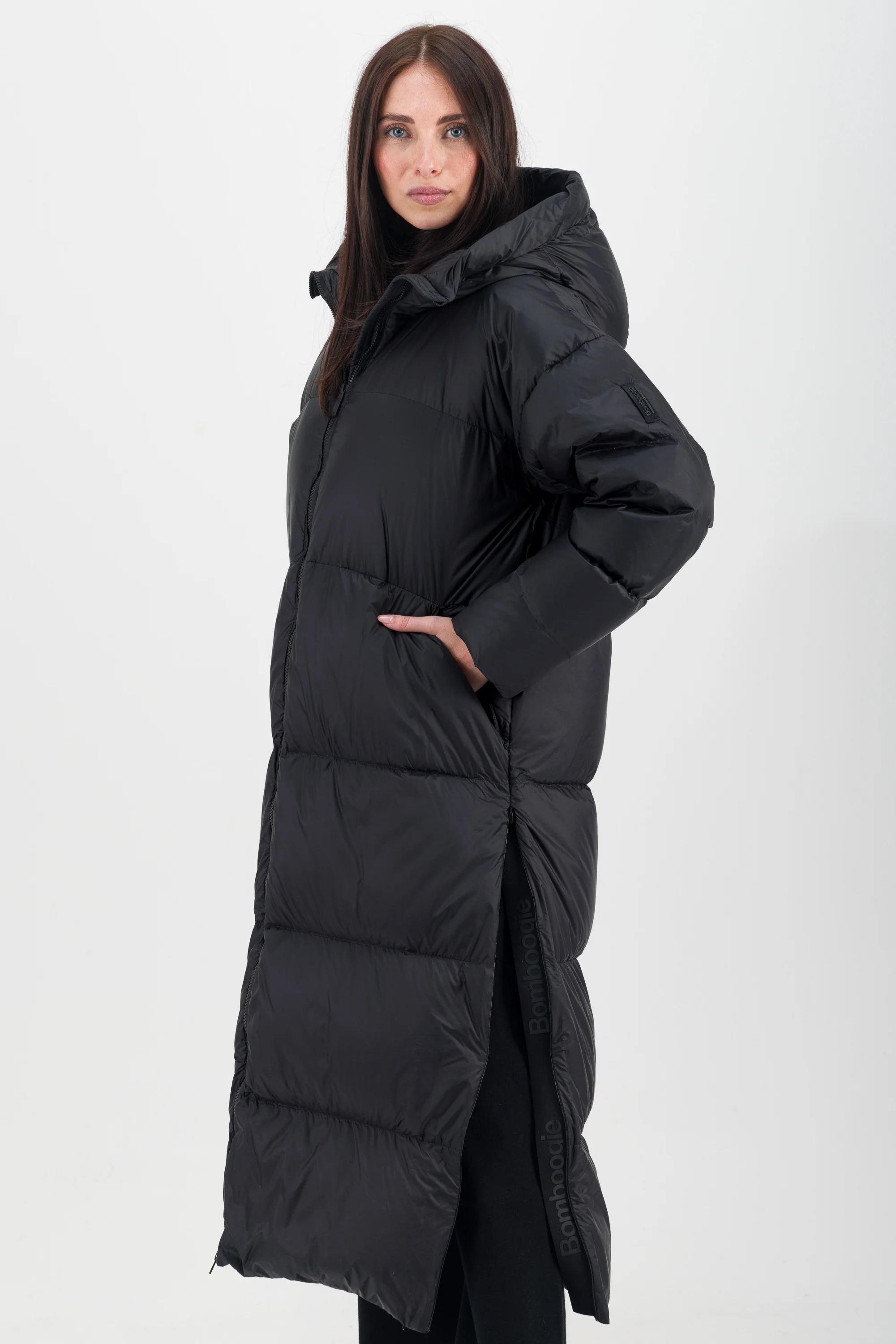 Anvers Long Jacket - Piumino Over in Nylon Riciclato - Image 29