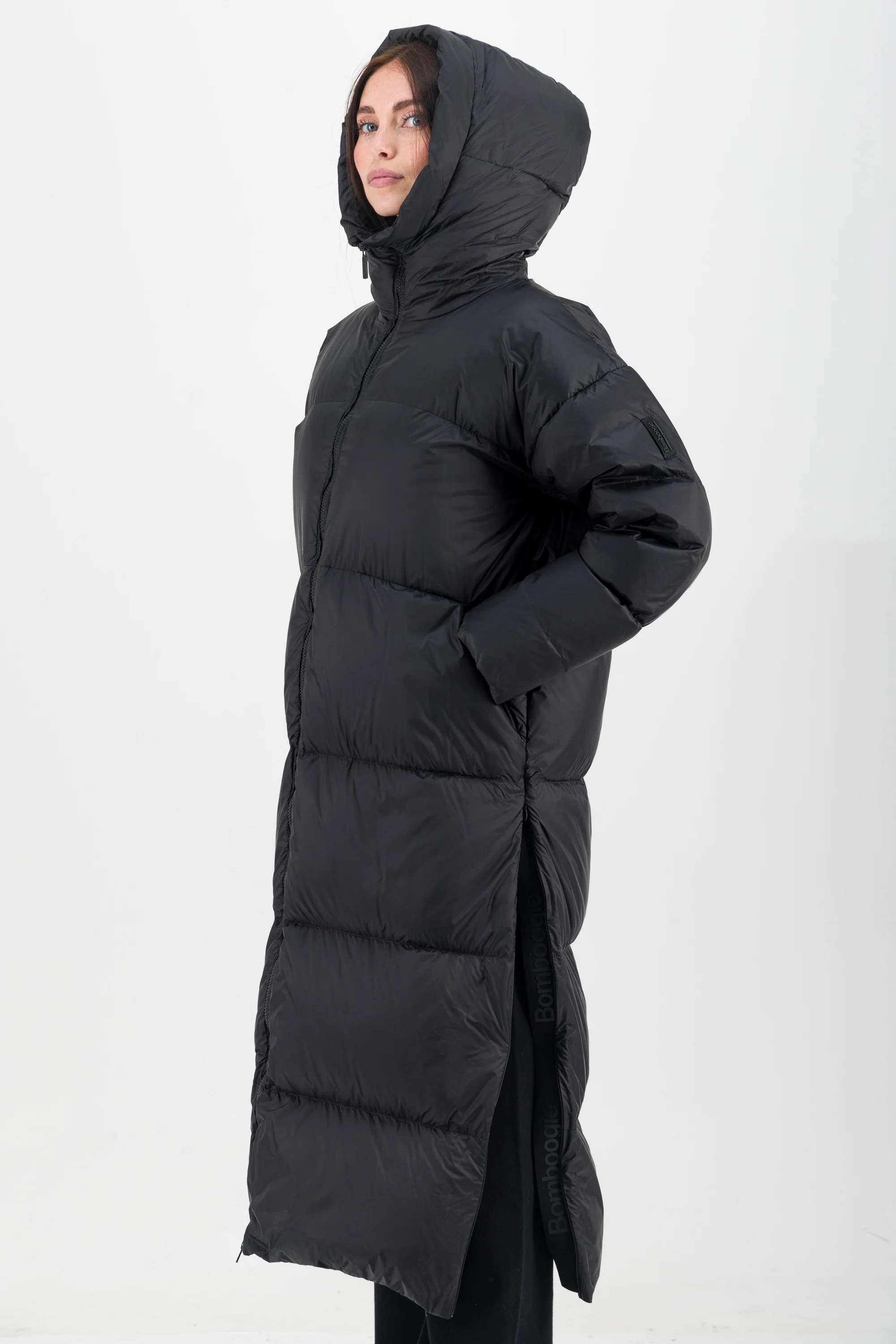 Anvers Long Jacket - Piumino Over in Nylon Riciclato - Image 30
