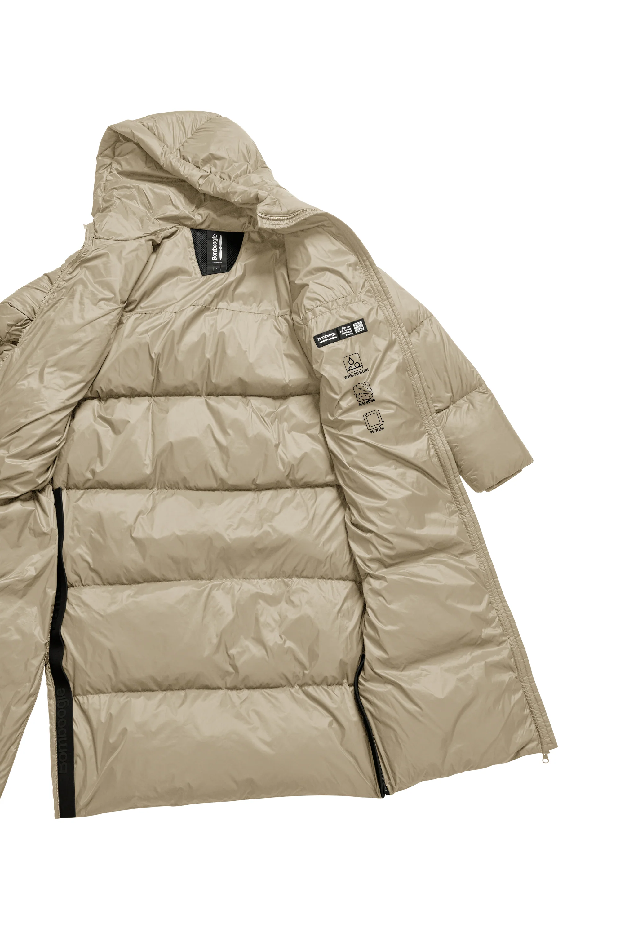 Anvers Long Jacket - Piumino Over in Nylon Riciclato - Image 38