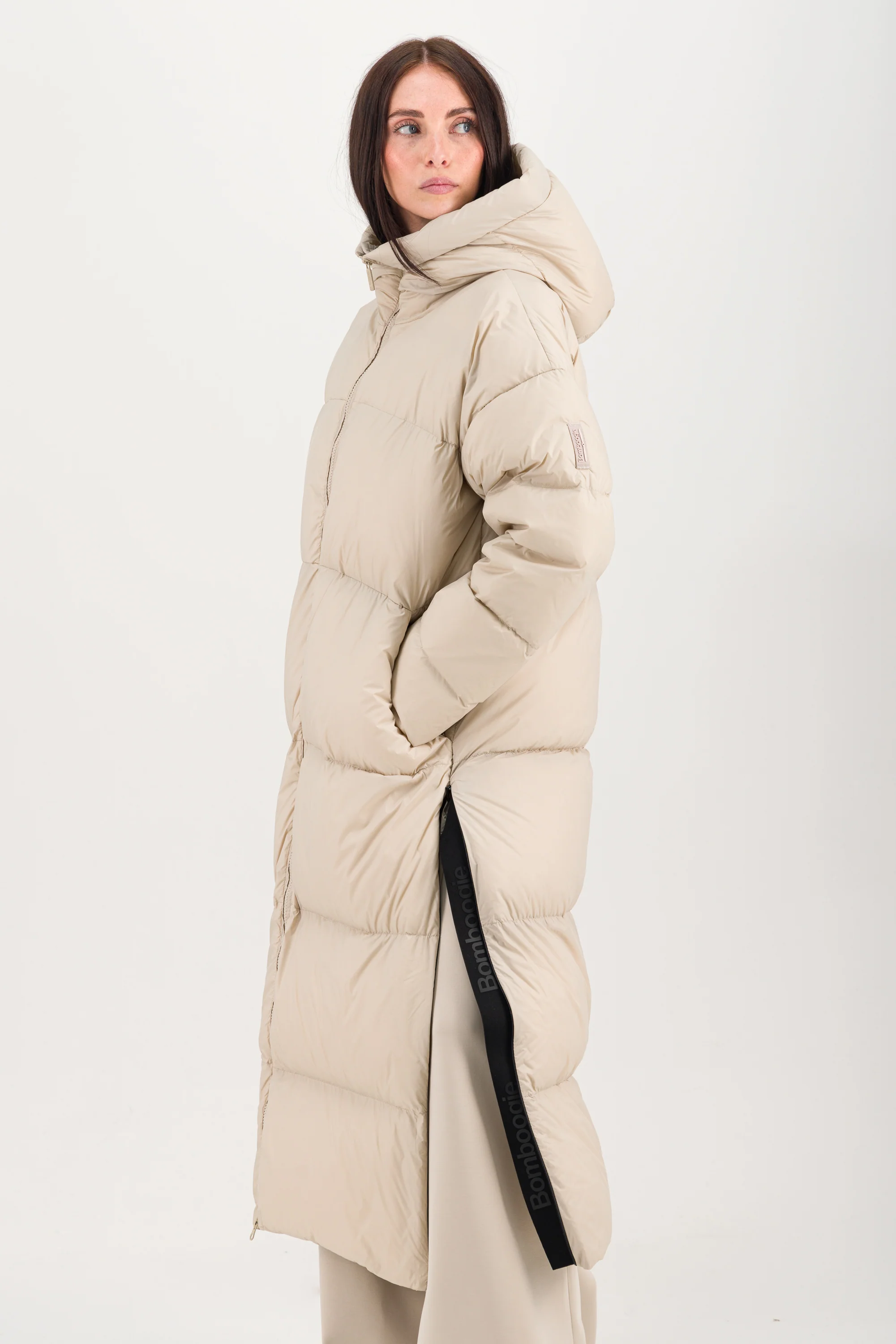 Anvers Long Jacket - Piumino Over in Nylon Riciclato - Image 42