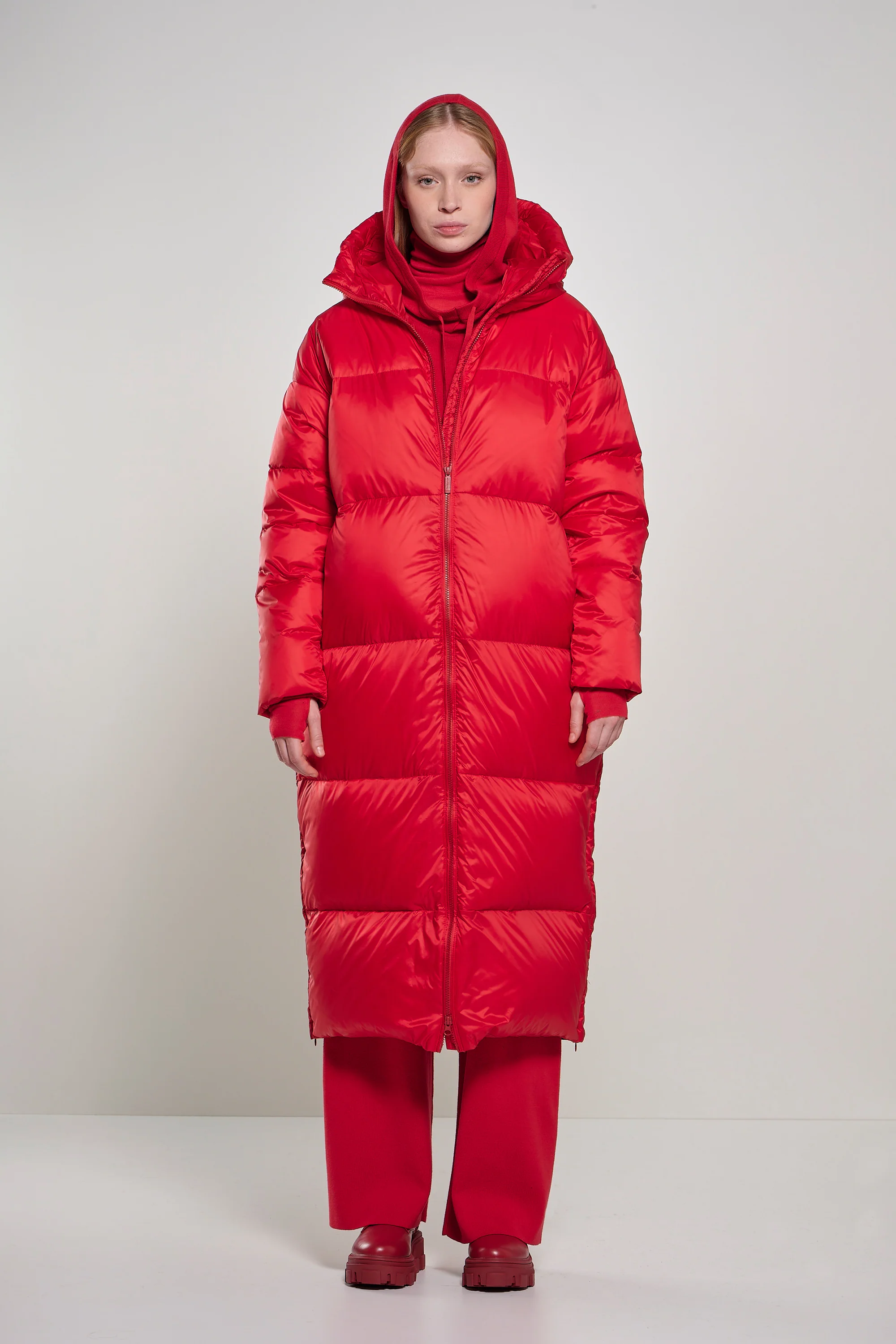 Anvers Long Jacket - Piumino Over in Nylon Riciclato - Image 46