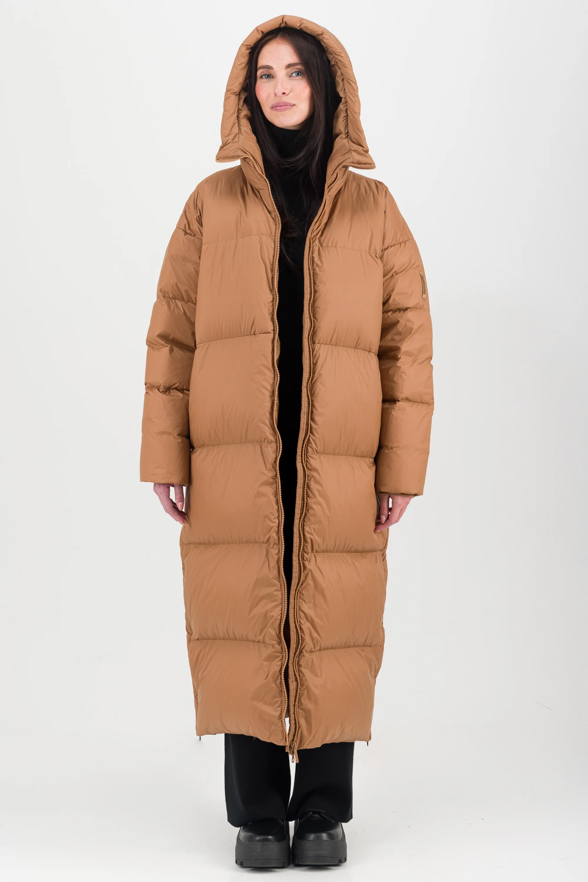 Anvers Long Jacket - Piumino Over in Nylon Riciclato - Image 5