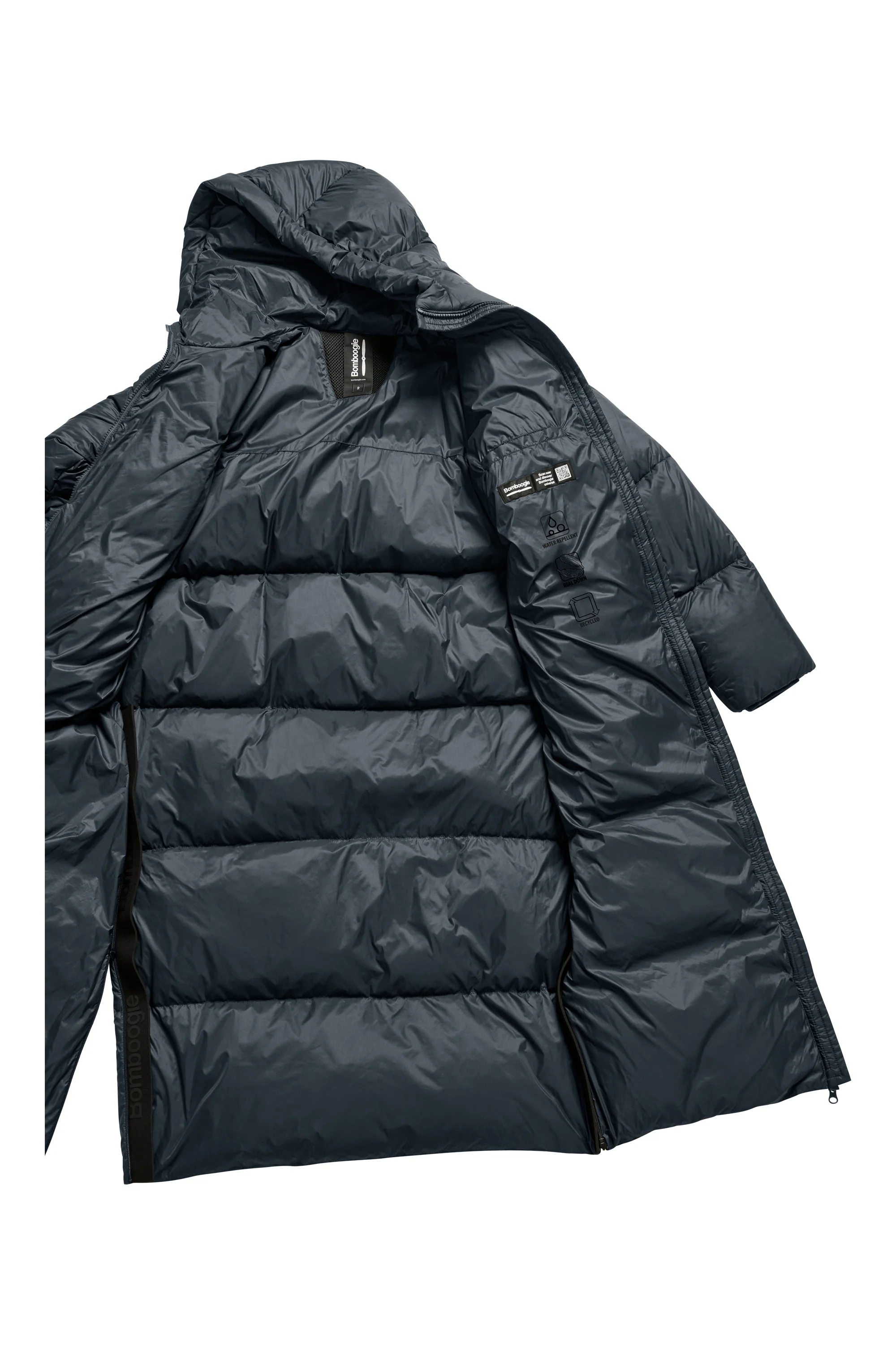 Anvers Long Jacket - Piumino Over in Nylon Riciclato - Image 59
