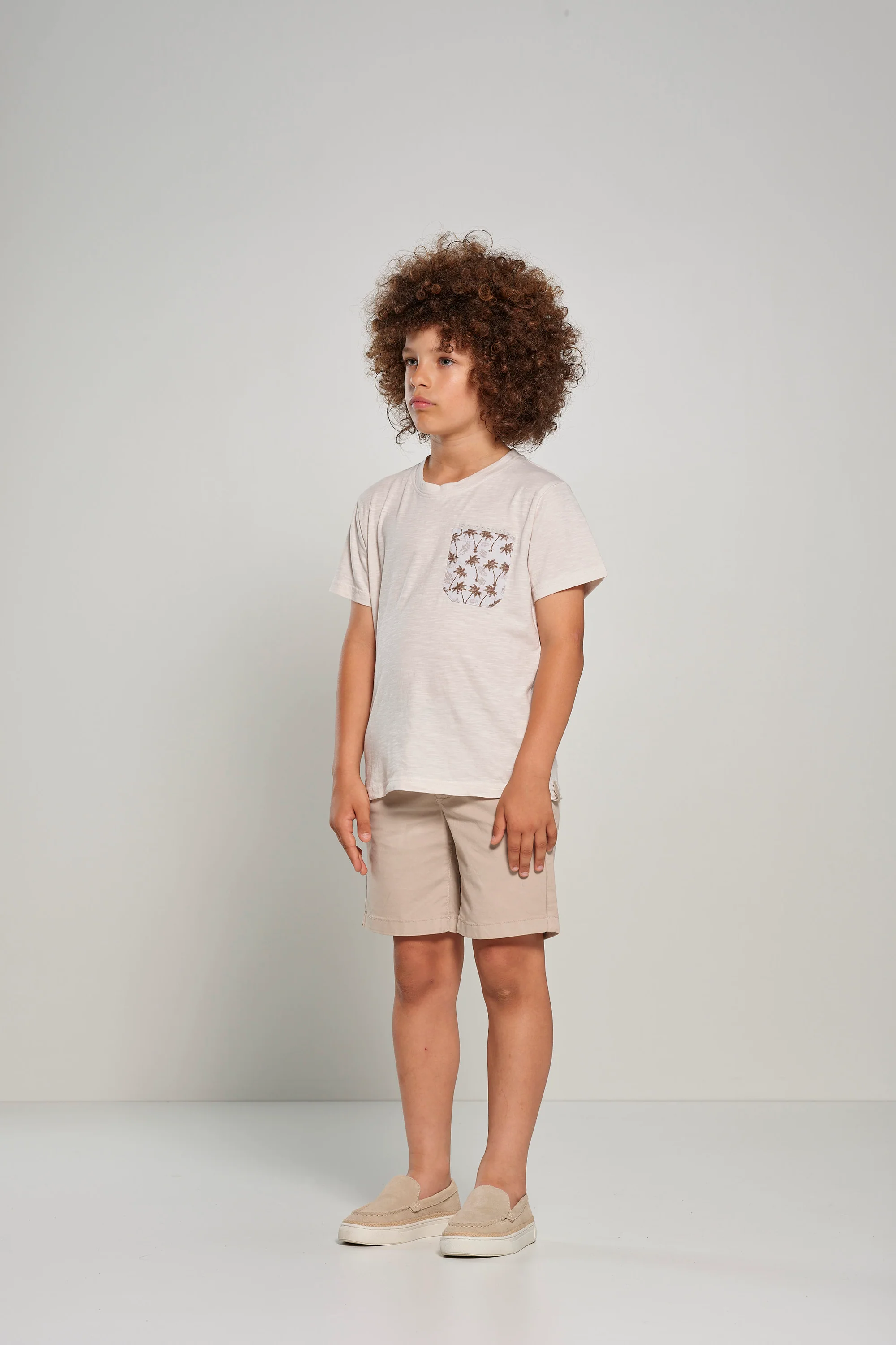 Bermuda boy con tasche chino - Image 3