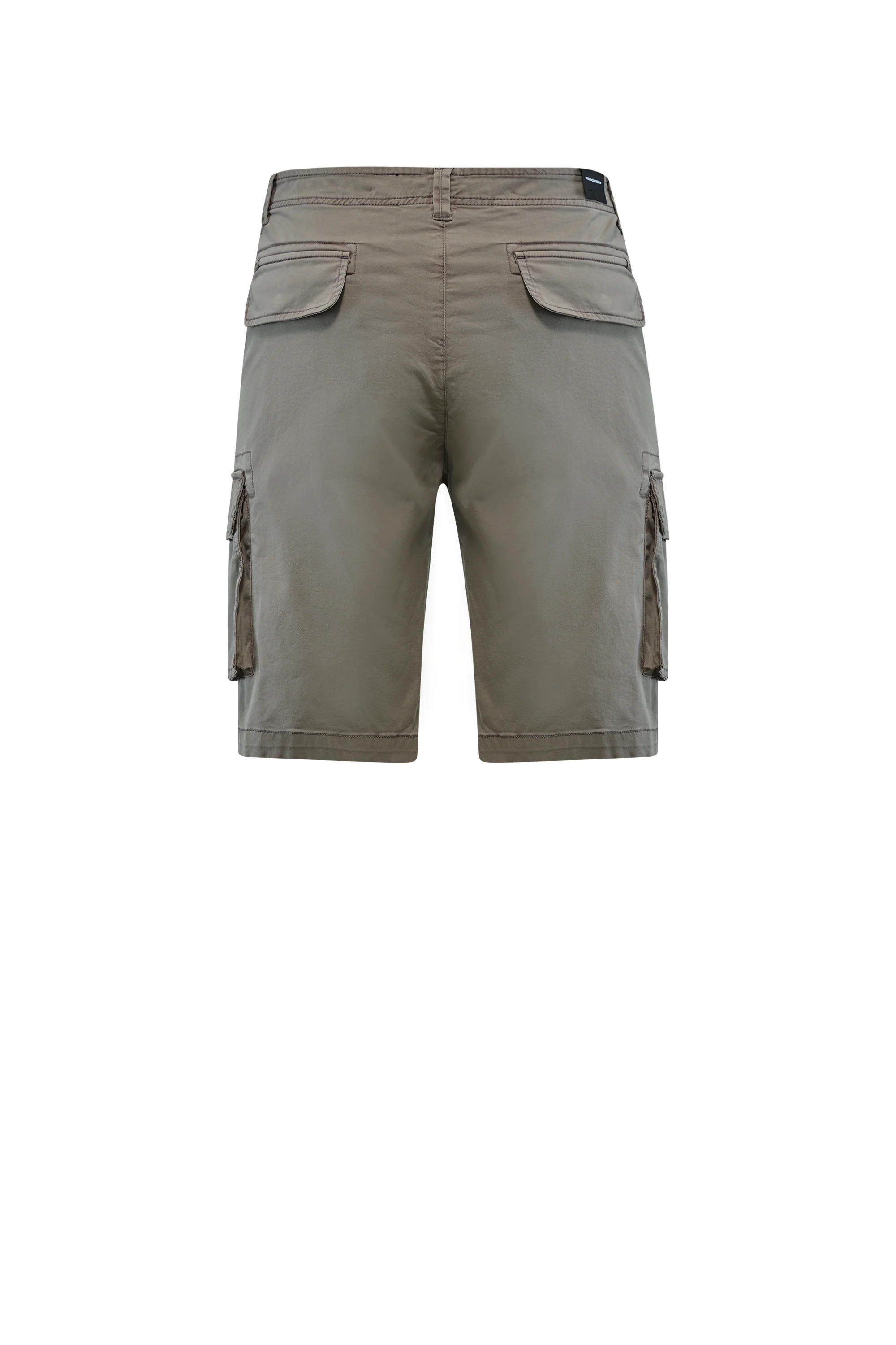 Bermuda con tasche cargo in gabardina di cotone - Image 23