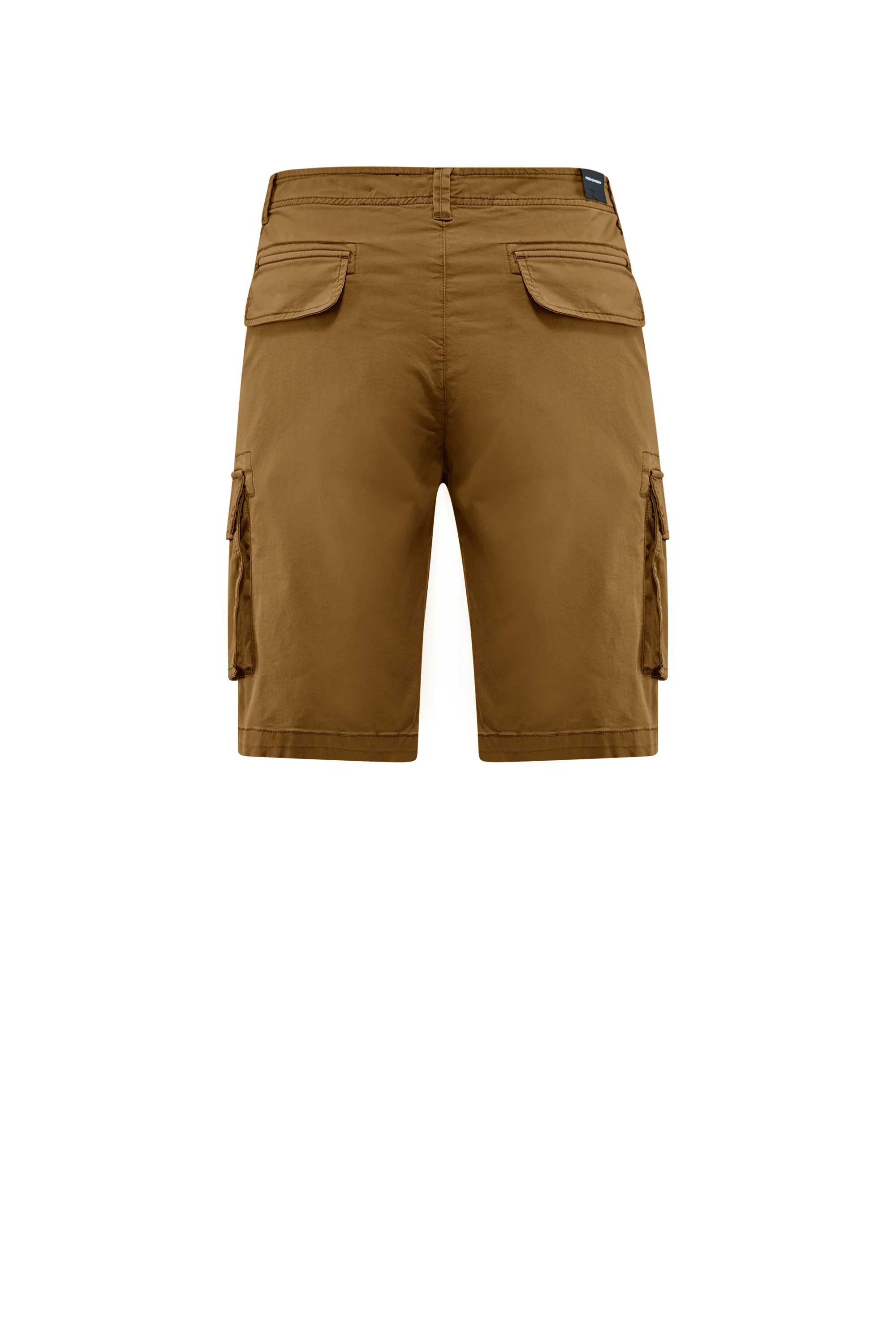 Bermuda con tasche cargo in gabardina di cotone - Image 3