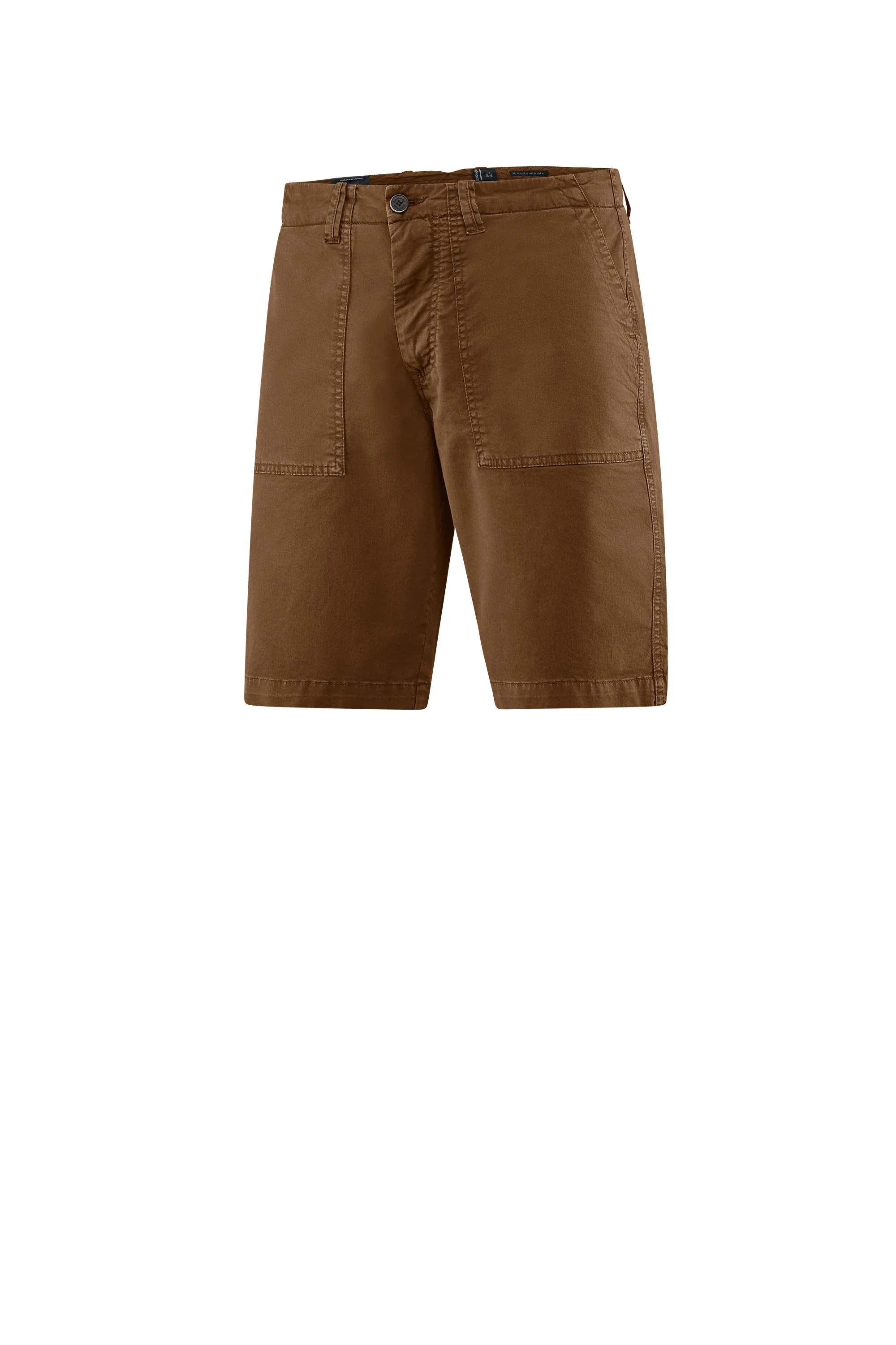Bermuda con tasche fatigue in gabardina di cotone - Image 17