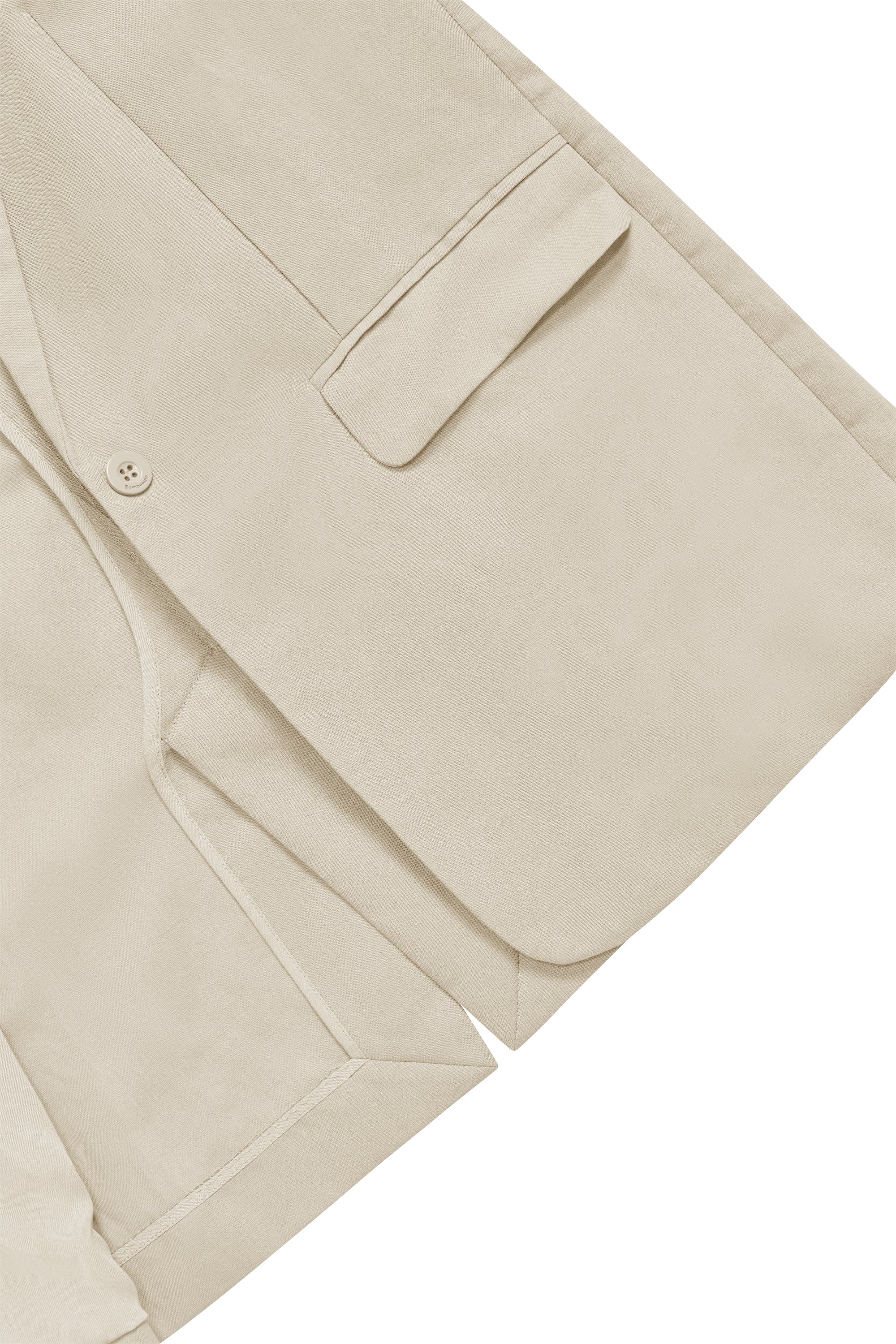 Blazer in tela di lino e cotone - Image 9