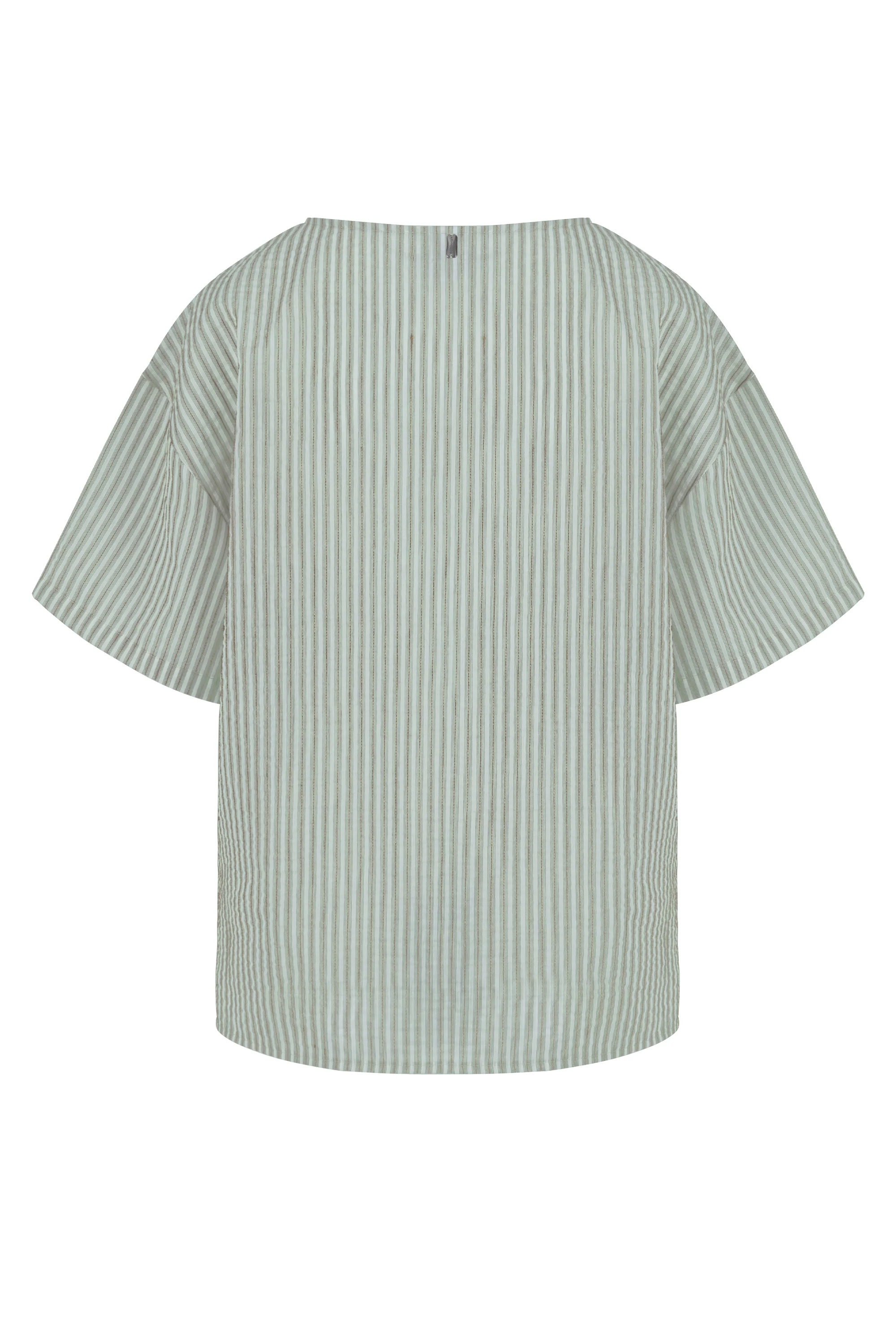 Blusa over in misto cotone viscosa - Image 10