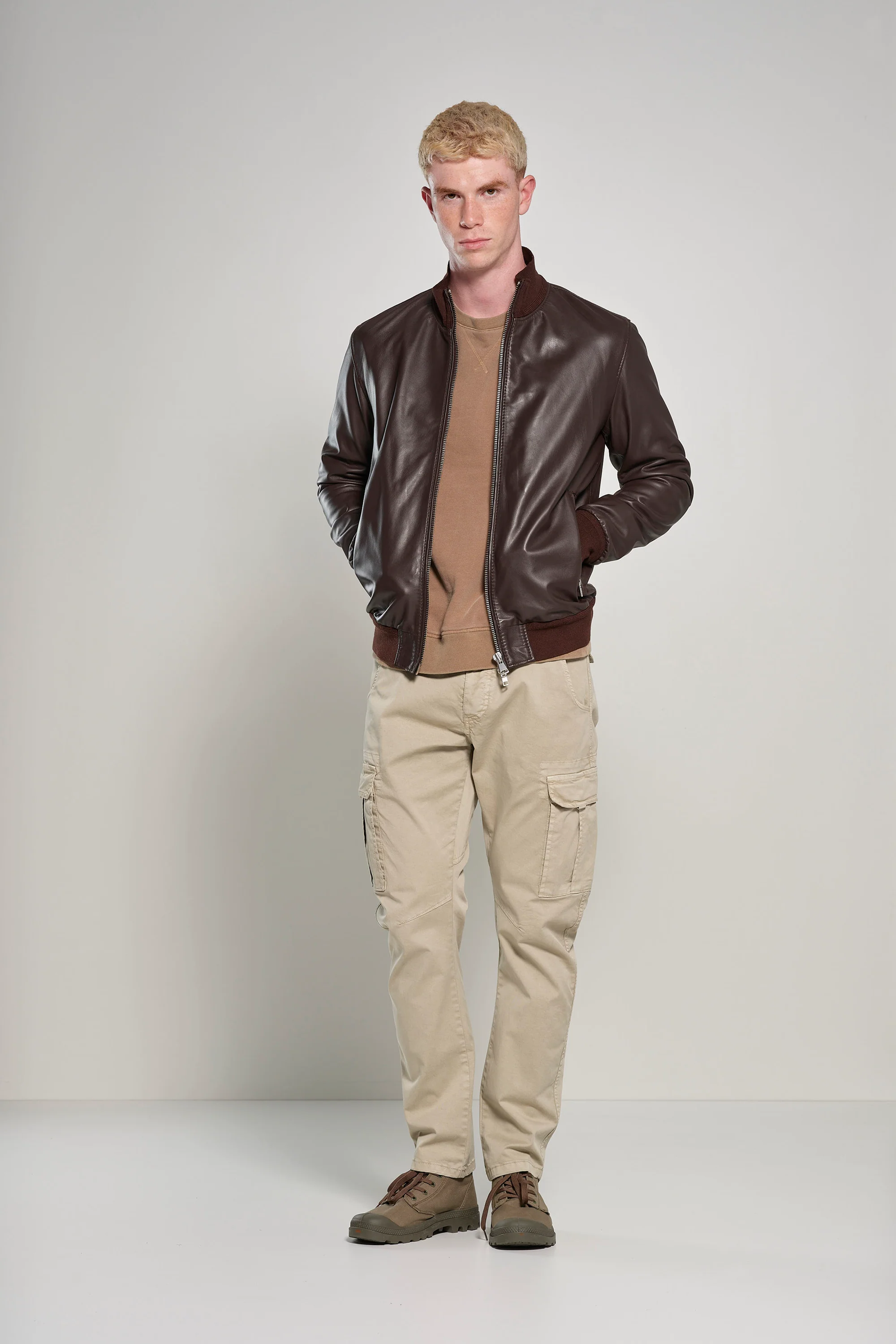 Bomber in pelle Cole - Image 17
