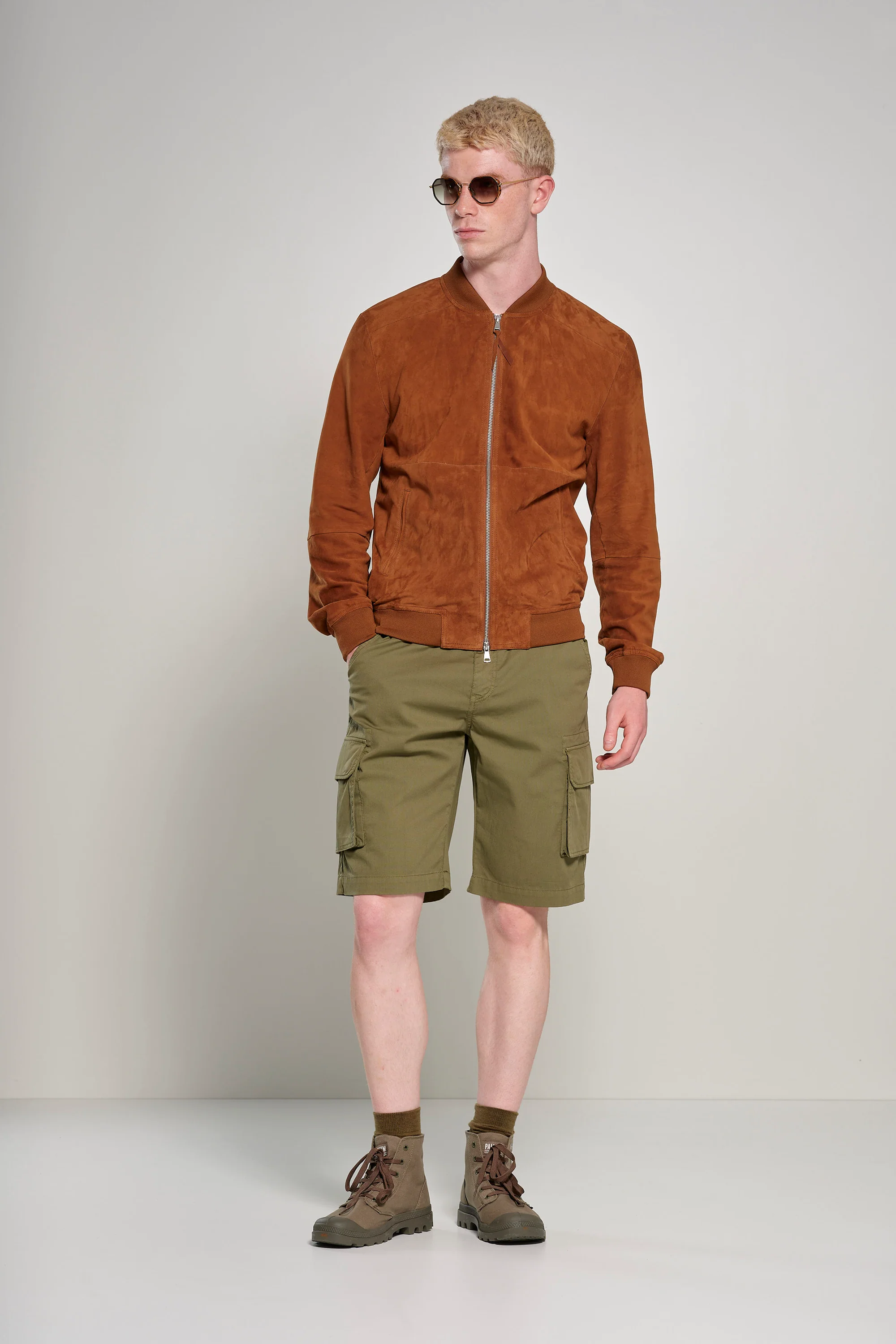 Bomber in Pelle Rahm - Image 11