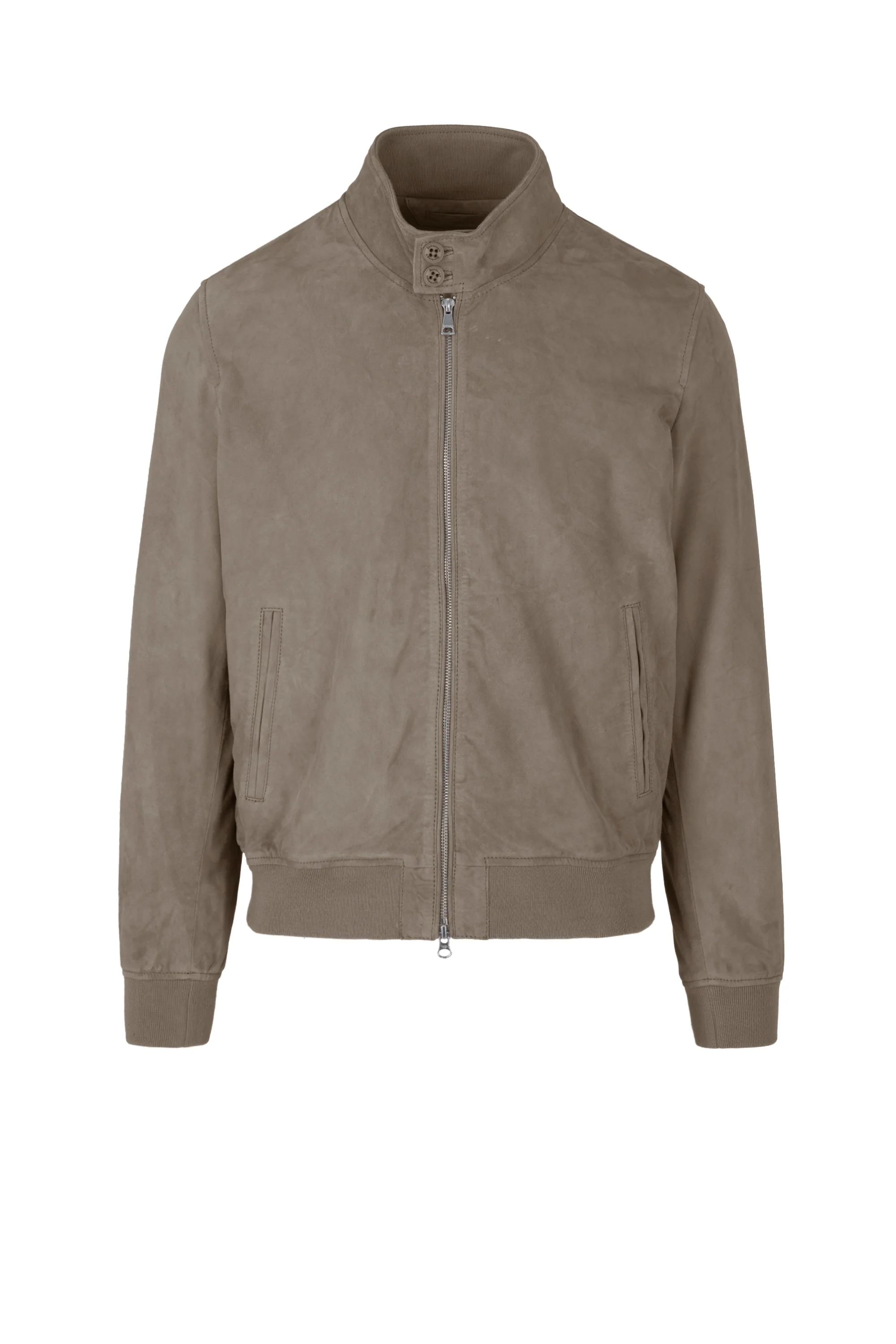 Bomber in pelle scamosciata Friz - Image 21