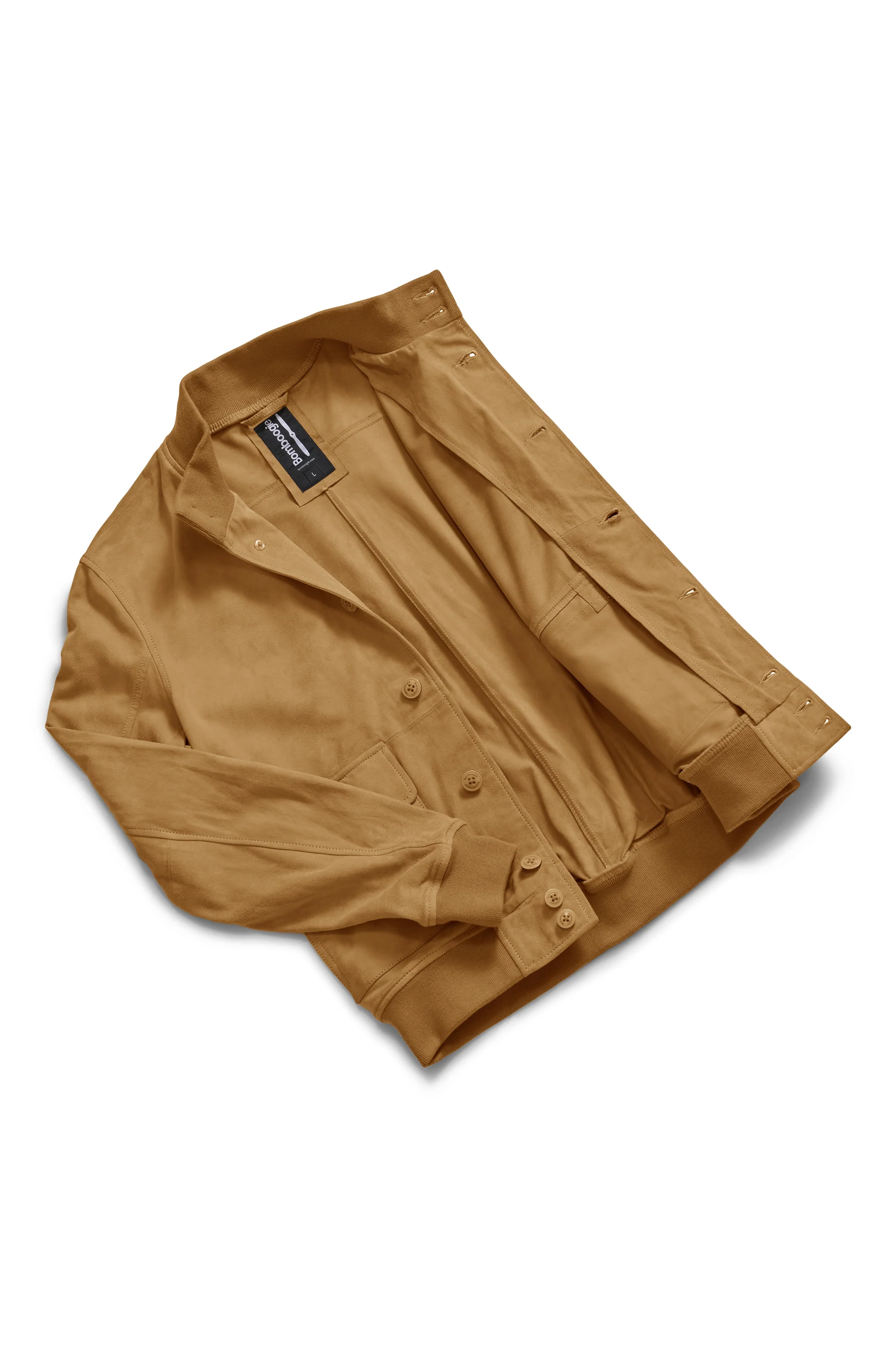 Bomber in Pelle Scamosciata Walt - Image 16