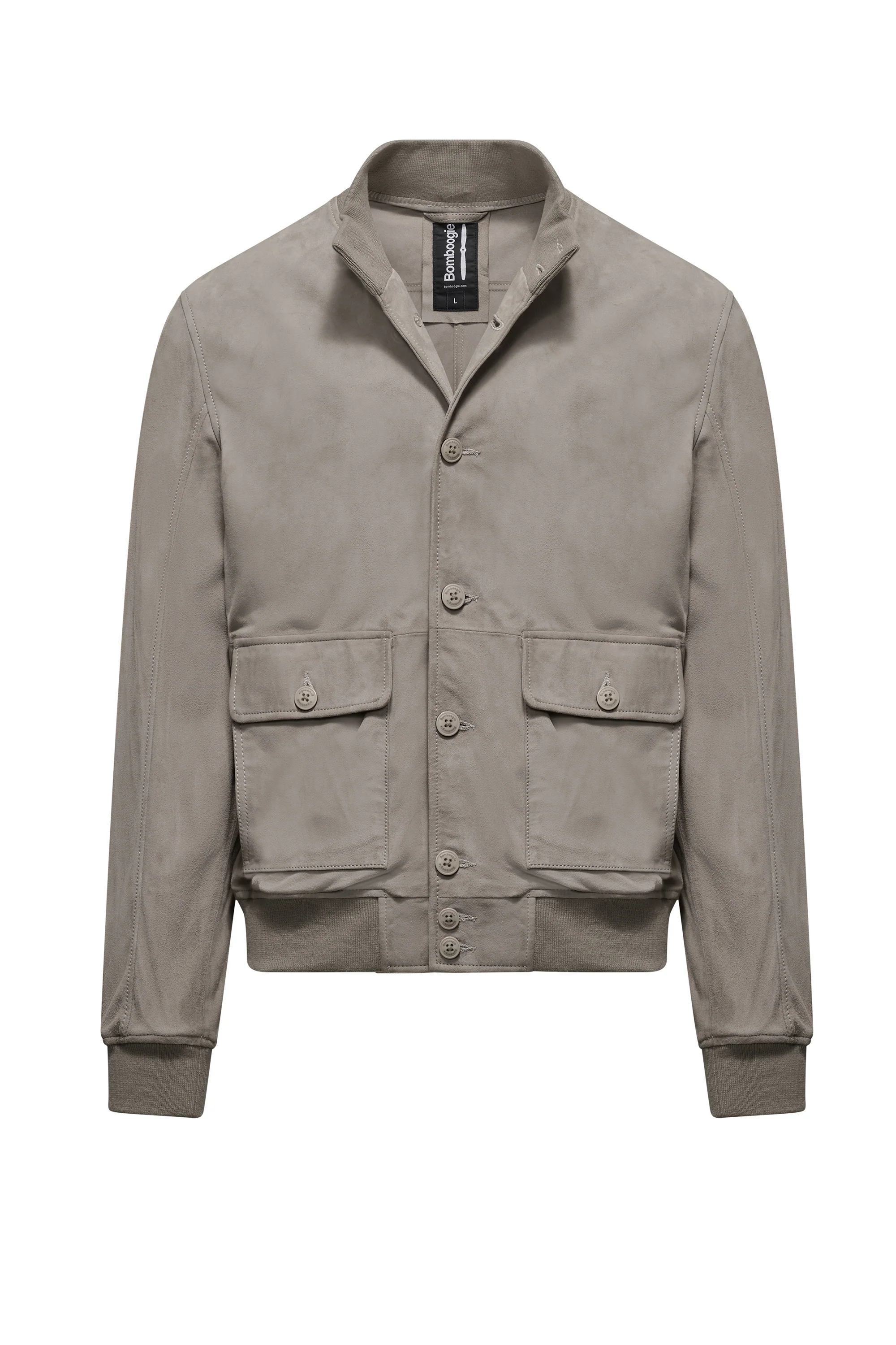 Bomber in Pelle Scamosciata Walt - Image 31
