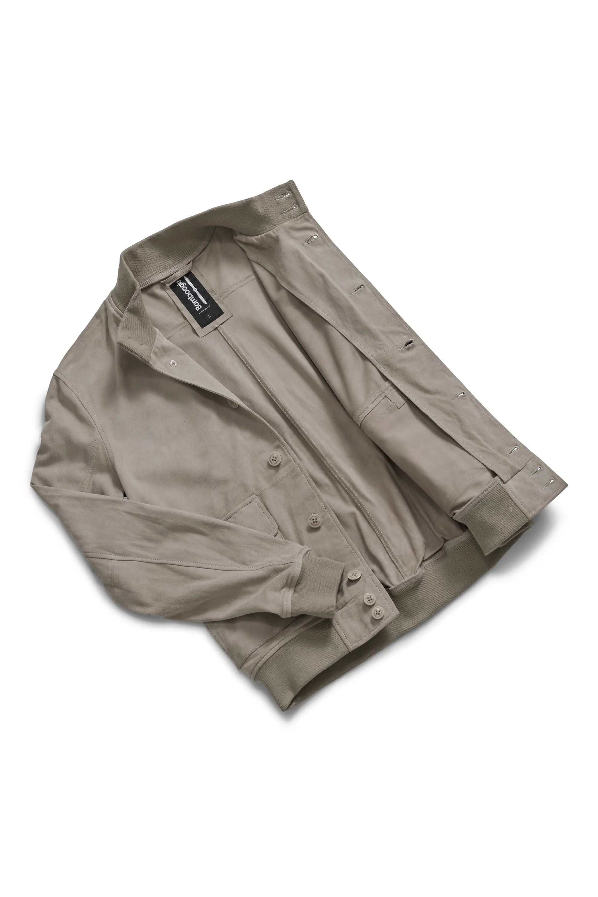 Bomber in Pelle Scamosciata Walt - Image 34