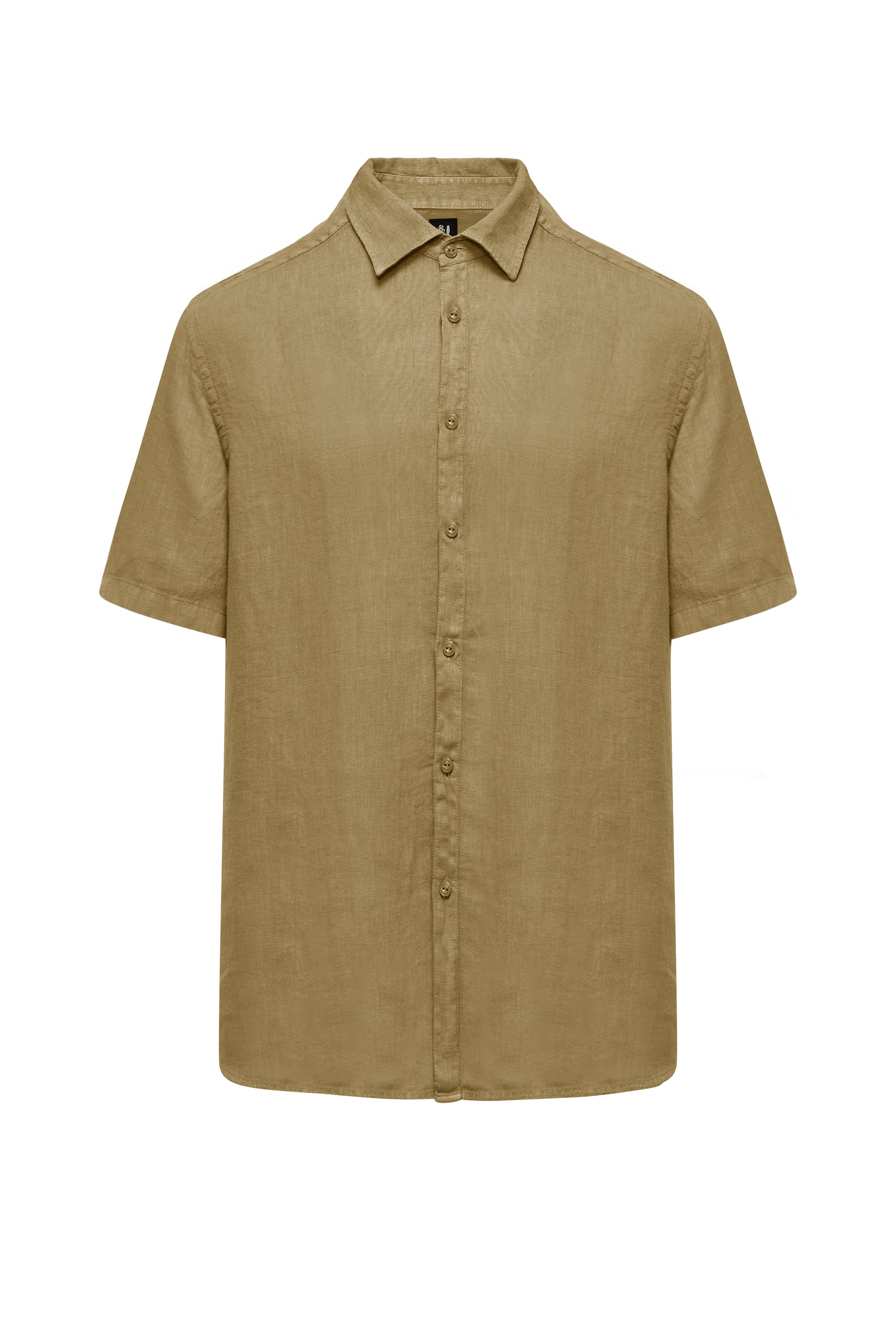 Camicia regular fit in lino - Image 35