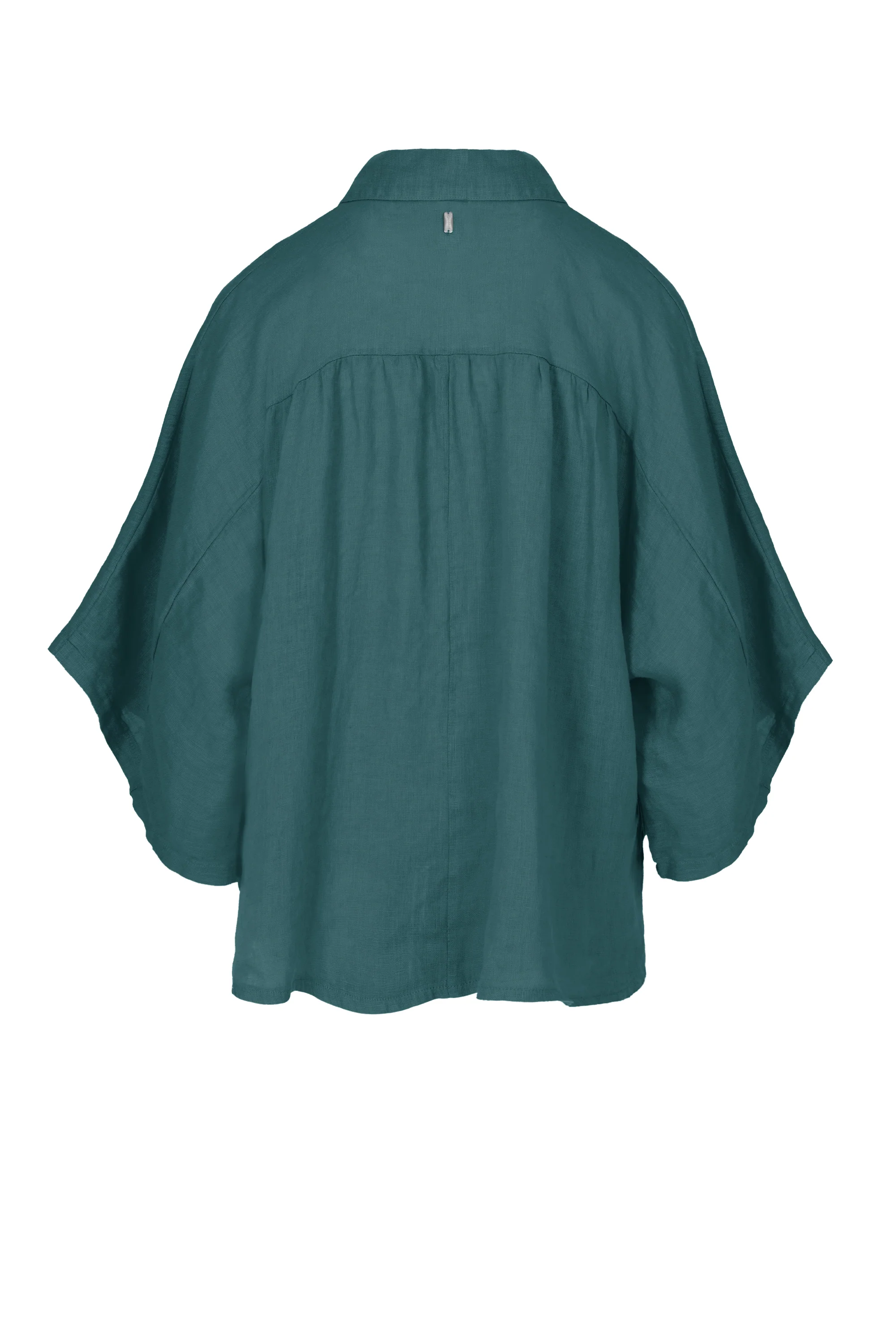 Camicia fit comodo in lino - Image 11