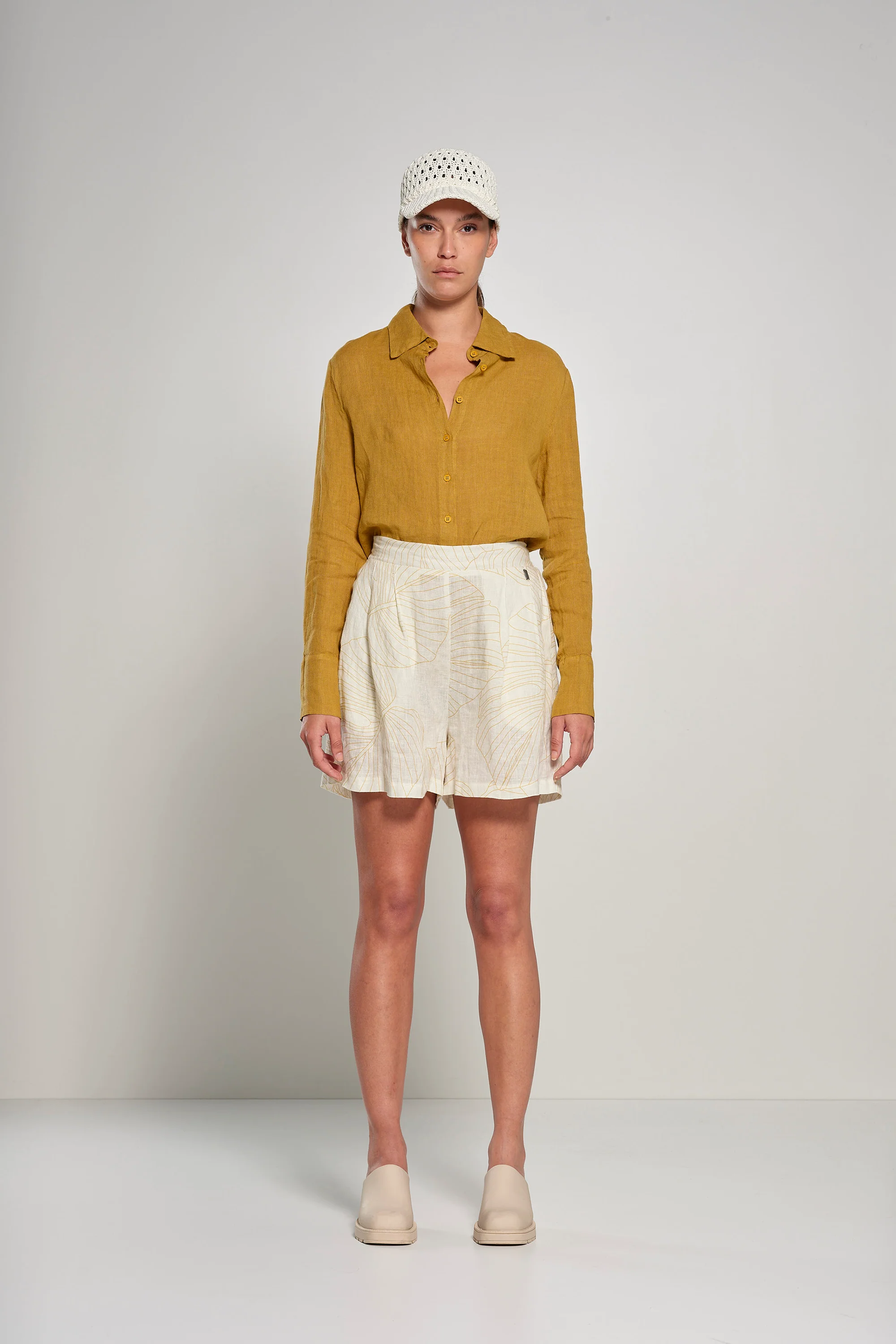 Camicia in Lino con Colletto - Image 10