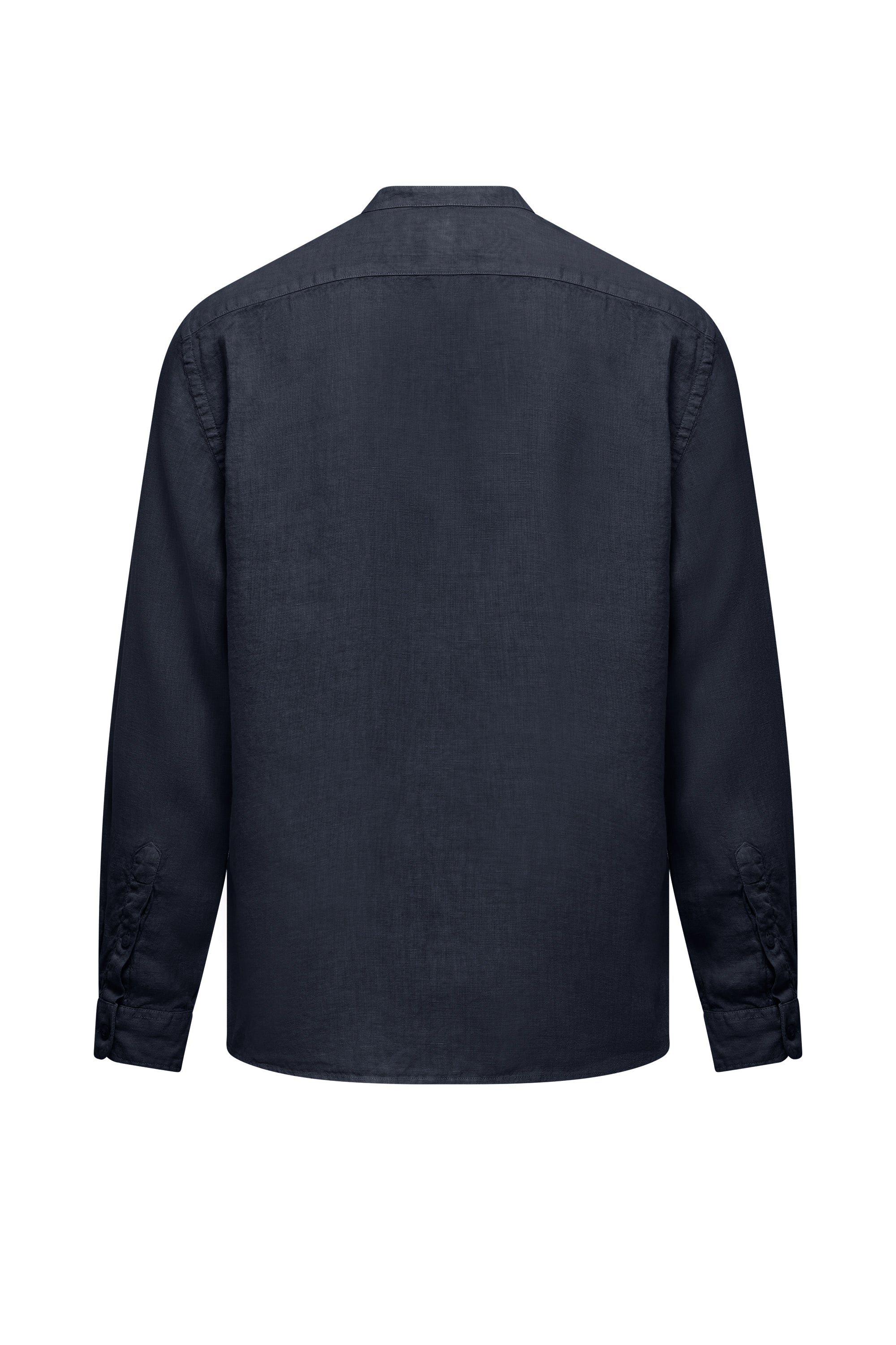 Camicia regular fit in lino fiammato - Image 11