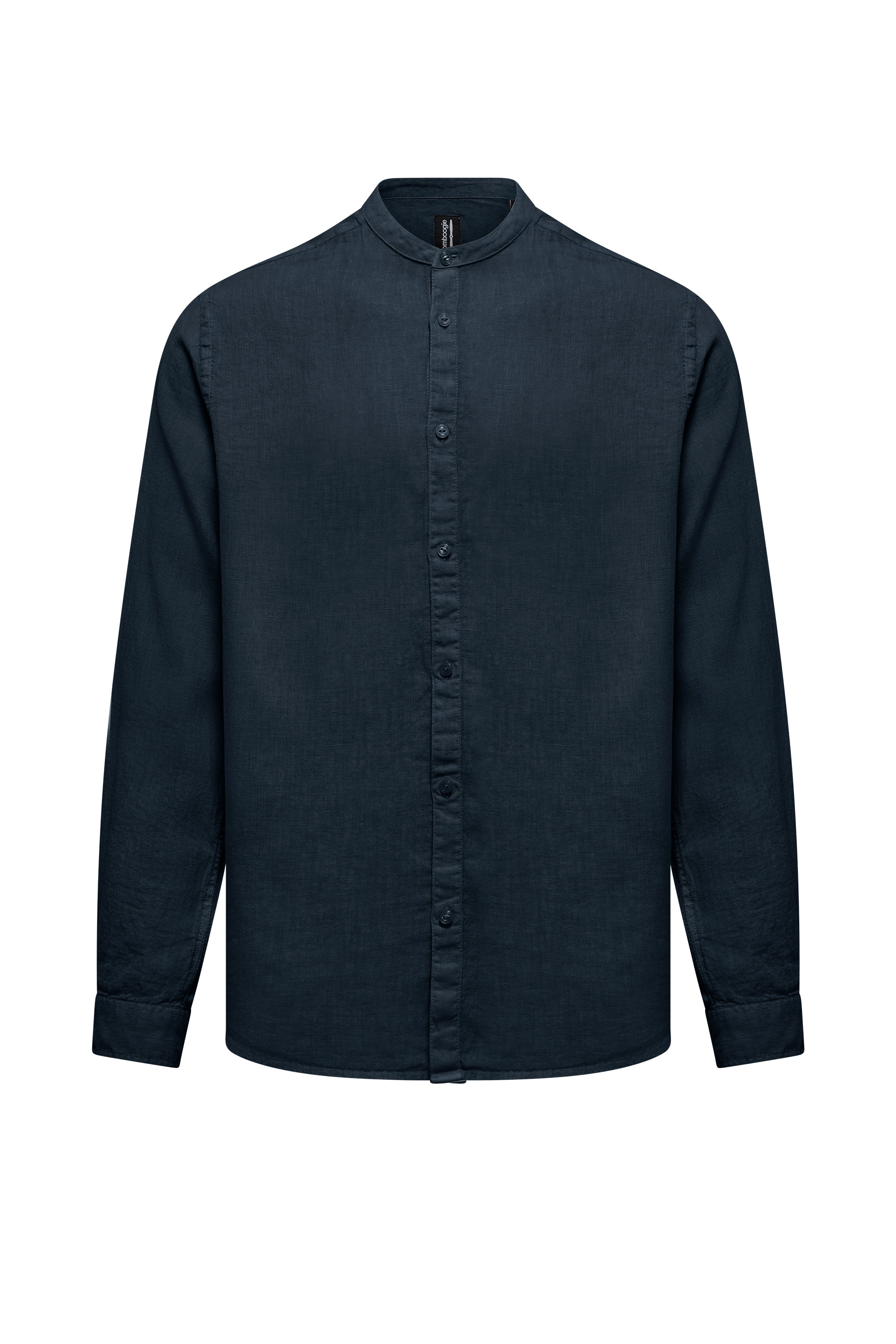 Camicia regular fit in lino fiammato - Image 17
