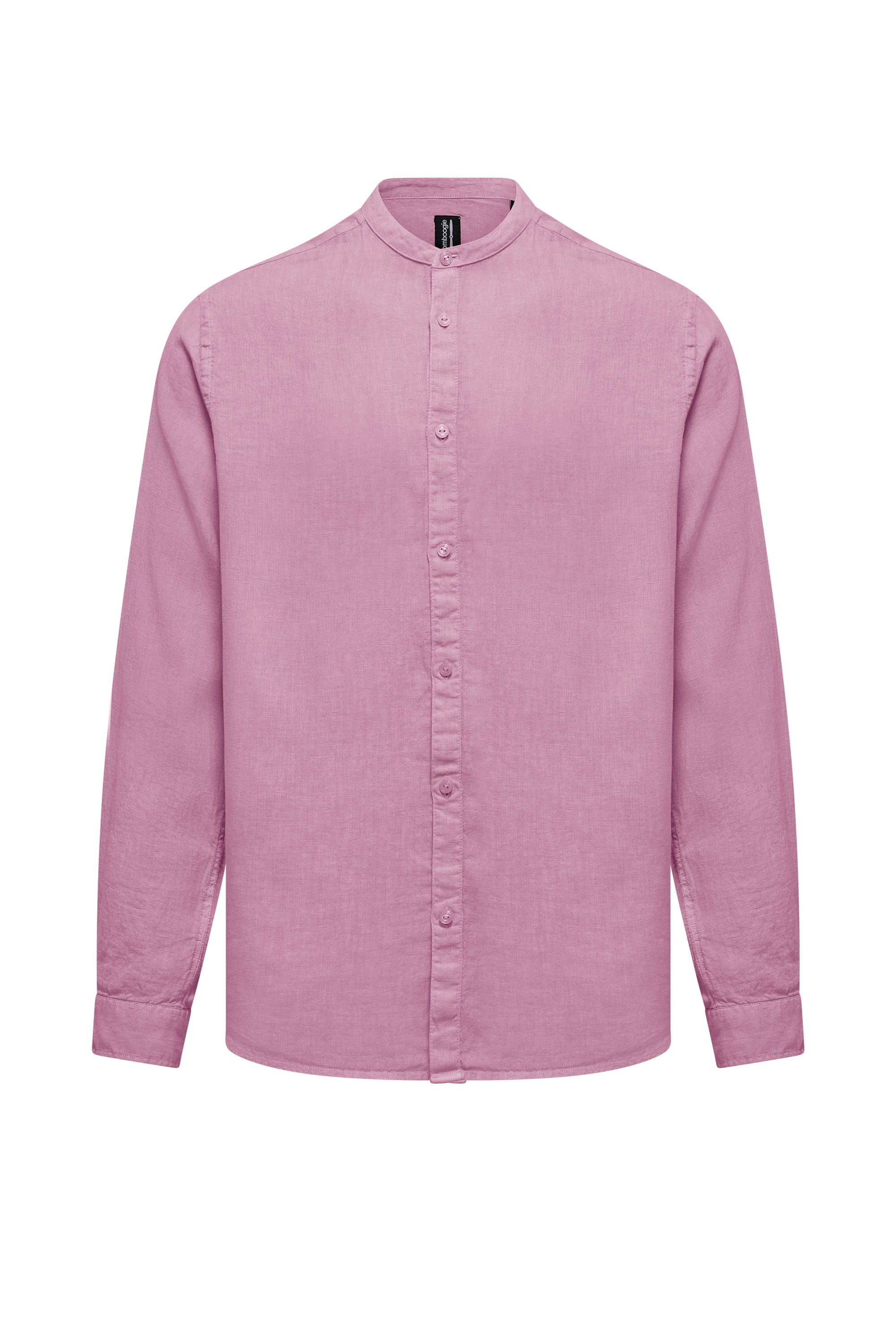 Camicia regular fit in lino fiammato - Image 21