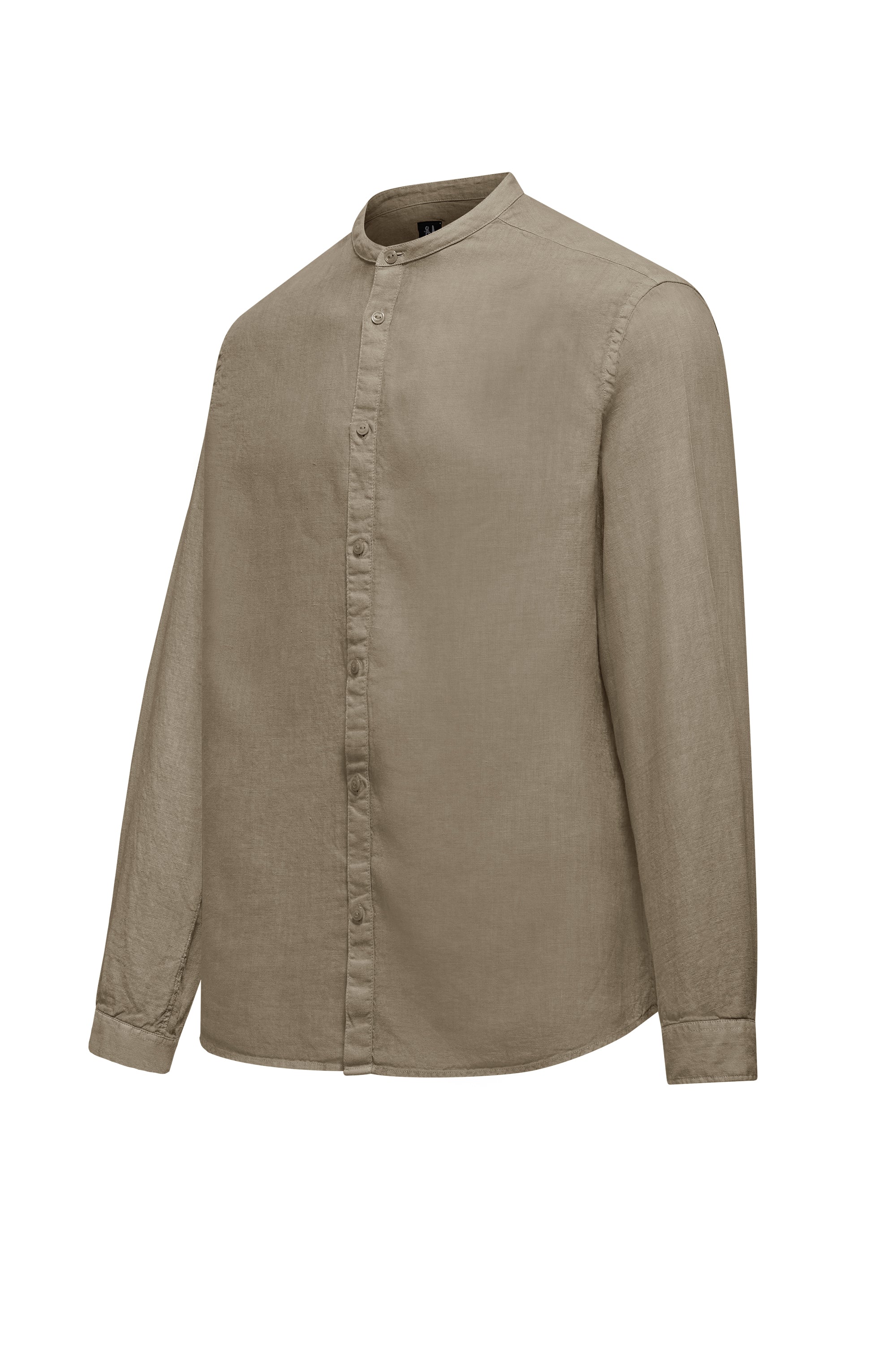 Camicia regular fit in lino fiammato - Image 38