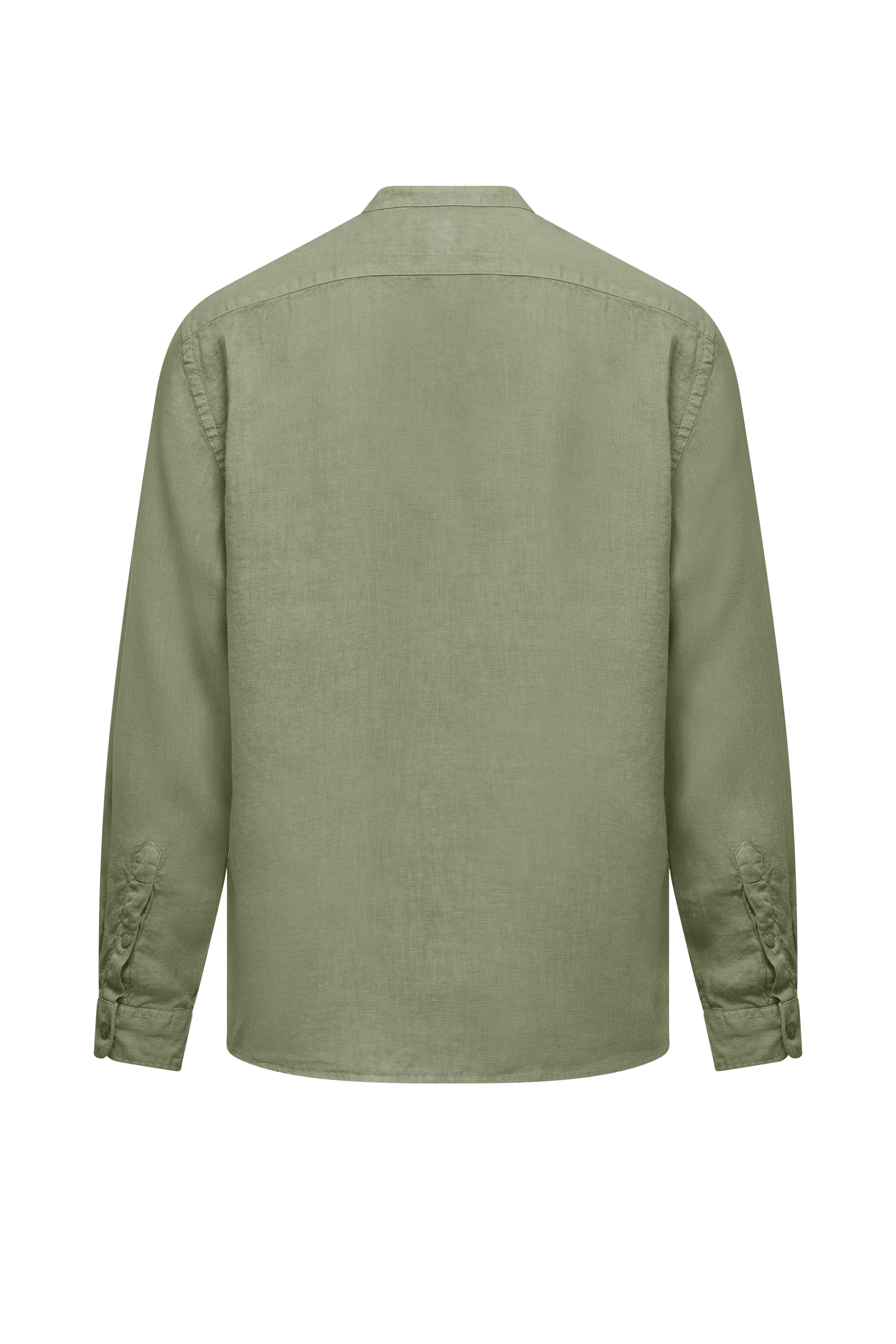 Camicia regular fit in lino fiammato - Image 60