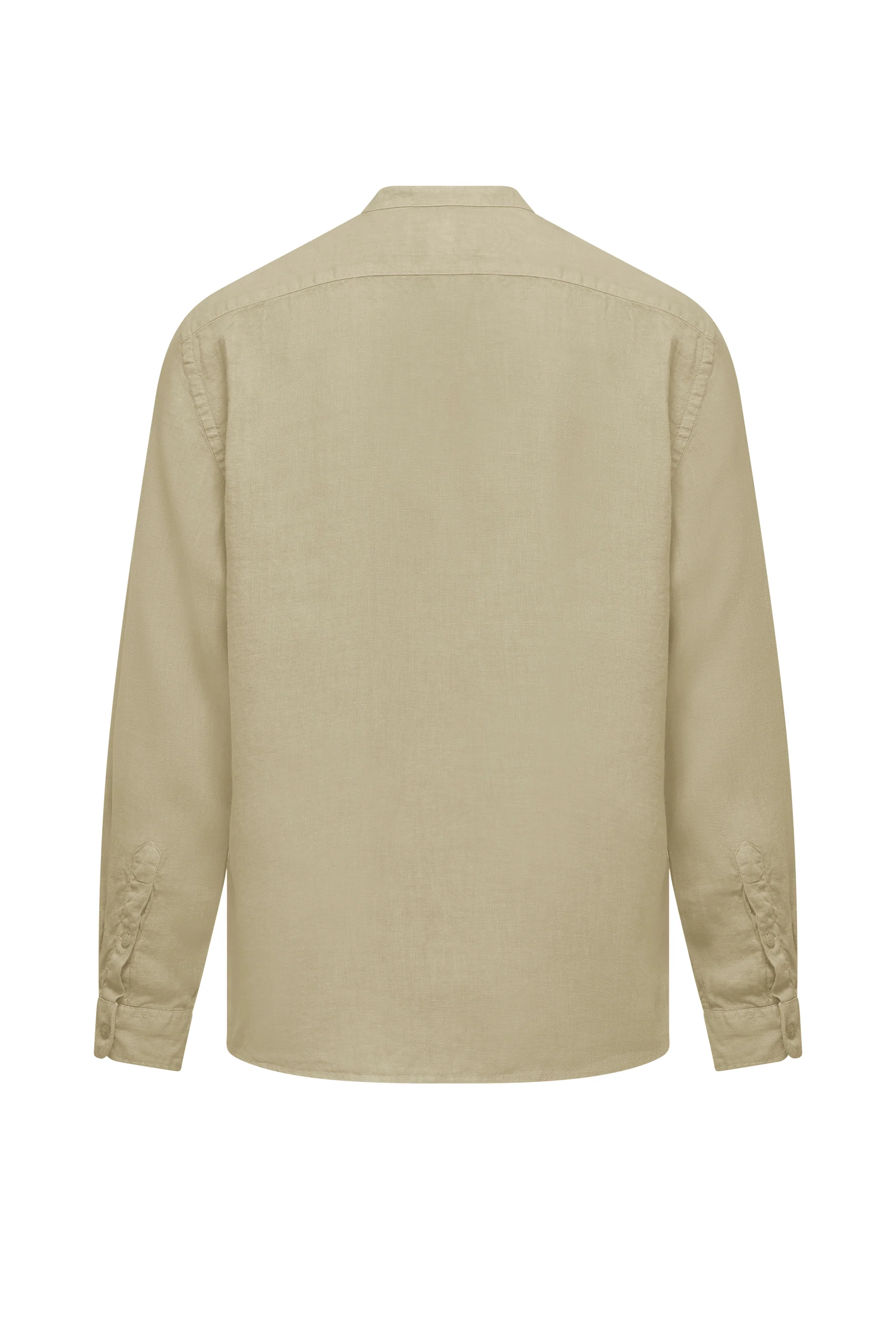 Camicia regular fit in lino fiammato - Image 70