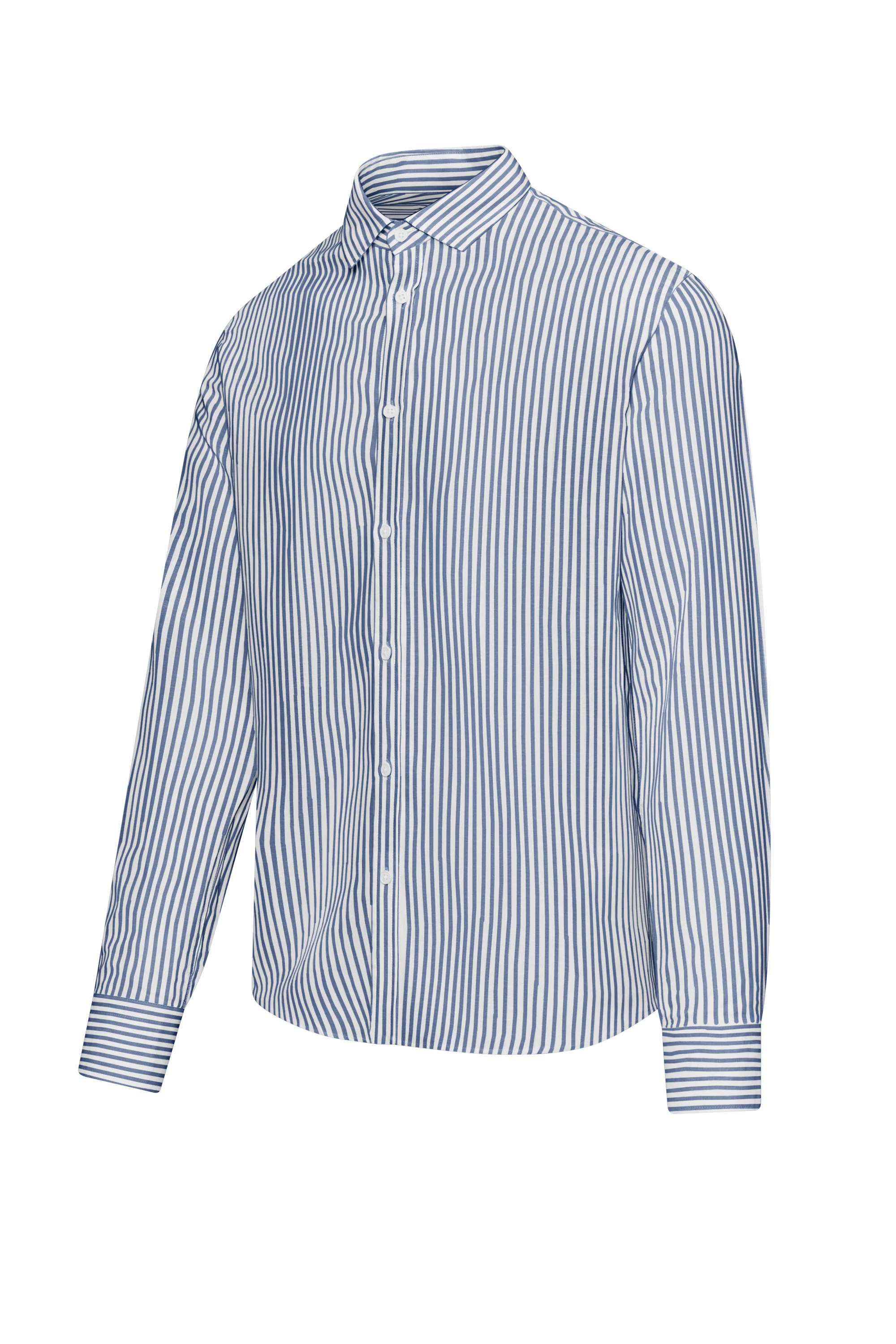 Camicia in Lino/Cotone a righe - Image 14