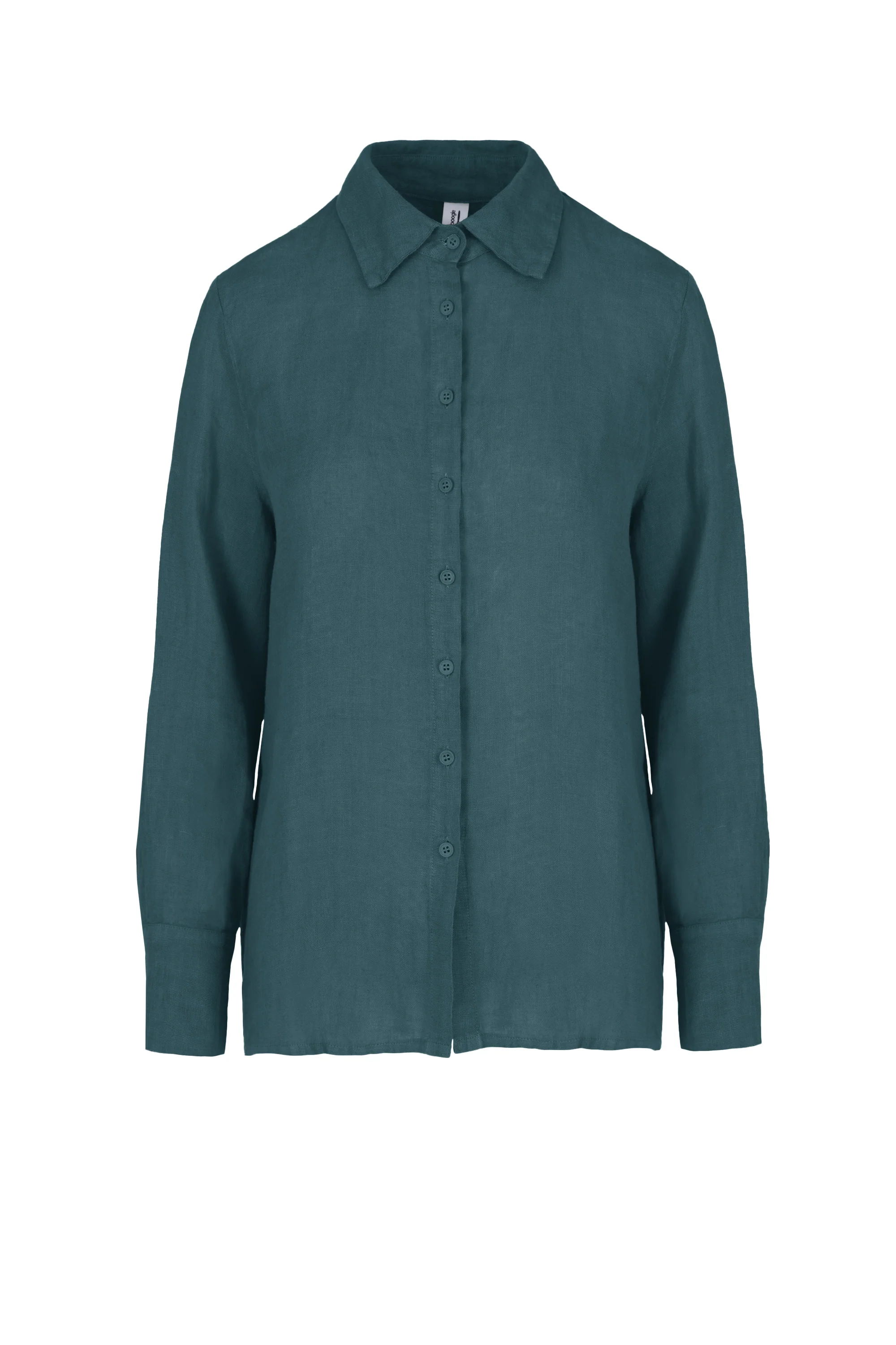 Camicia regular fit in lino - Image 13