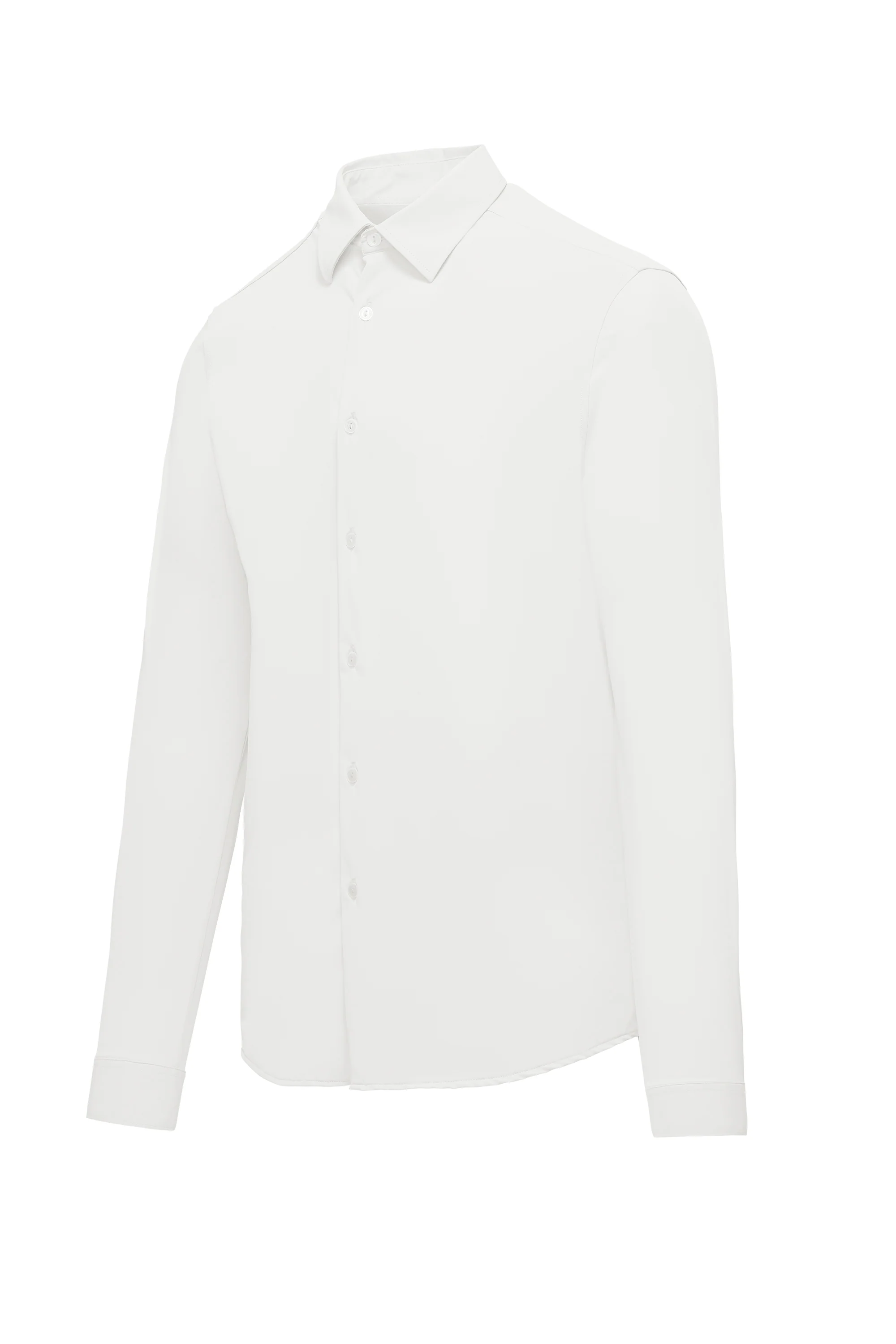 Camicia slim fit in tessuto stretch - Image 6