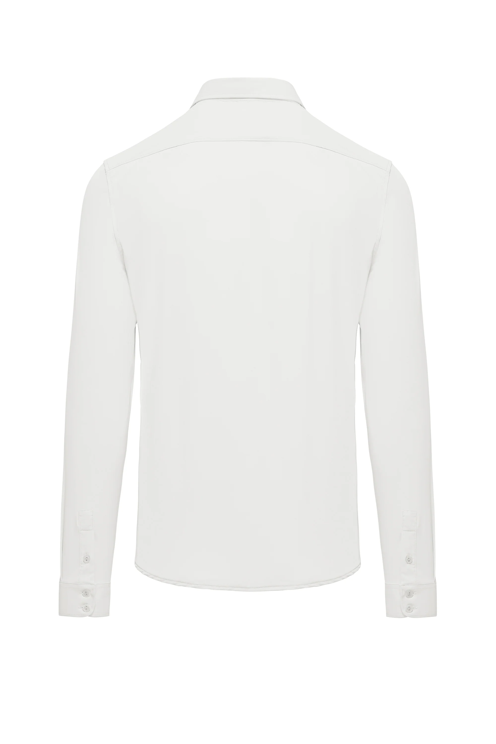 Camicia slim fit in tessuto stretch - Image 7