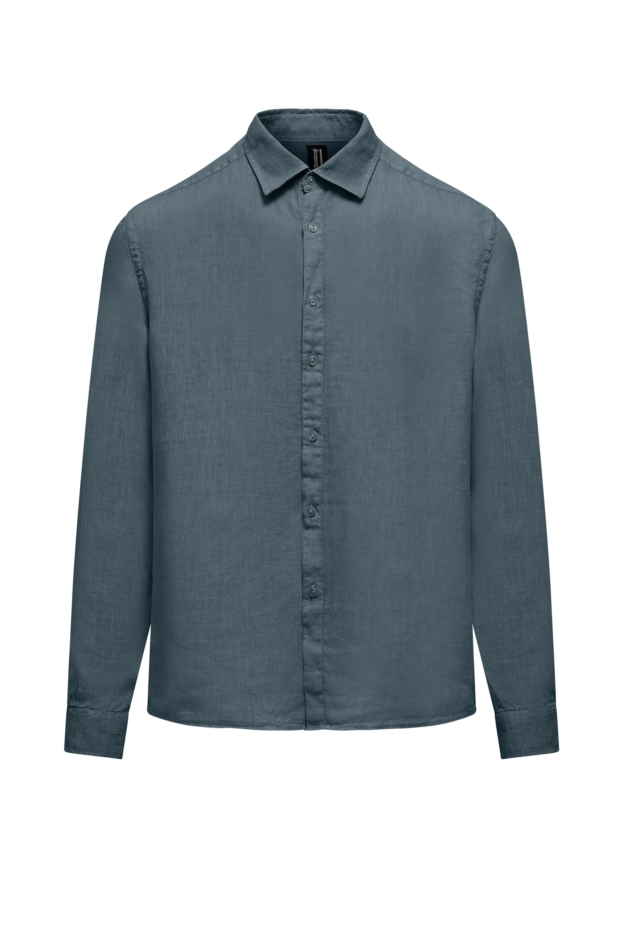 Camicia regular fit in lino - Image 19