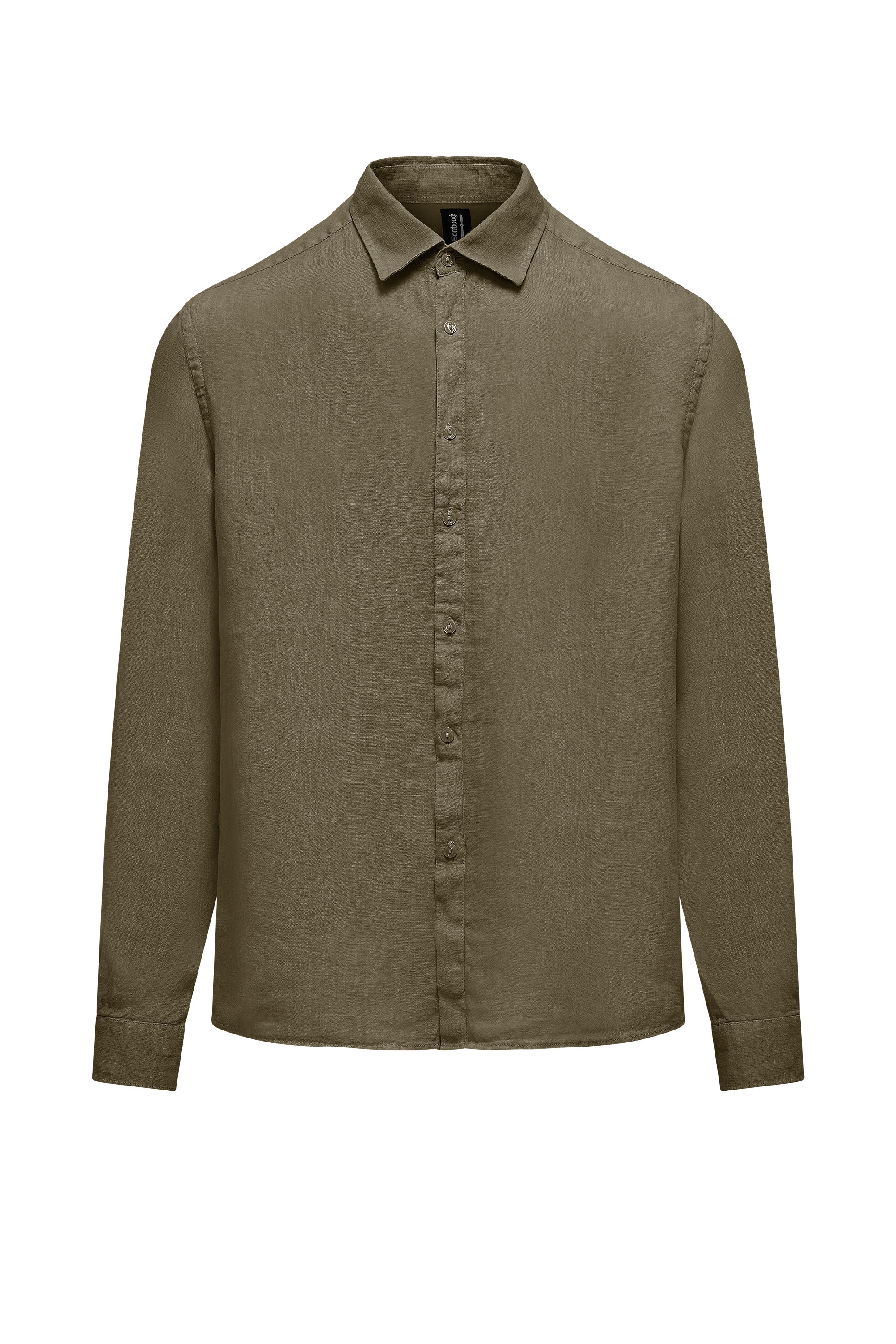 Camicia regular fit in lino - Image 25