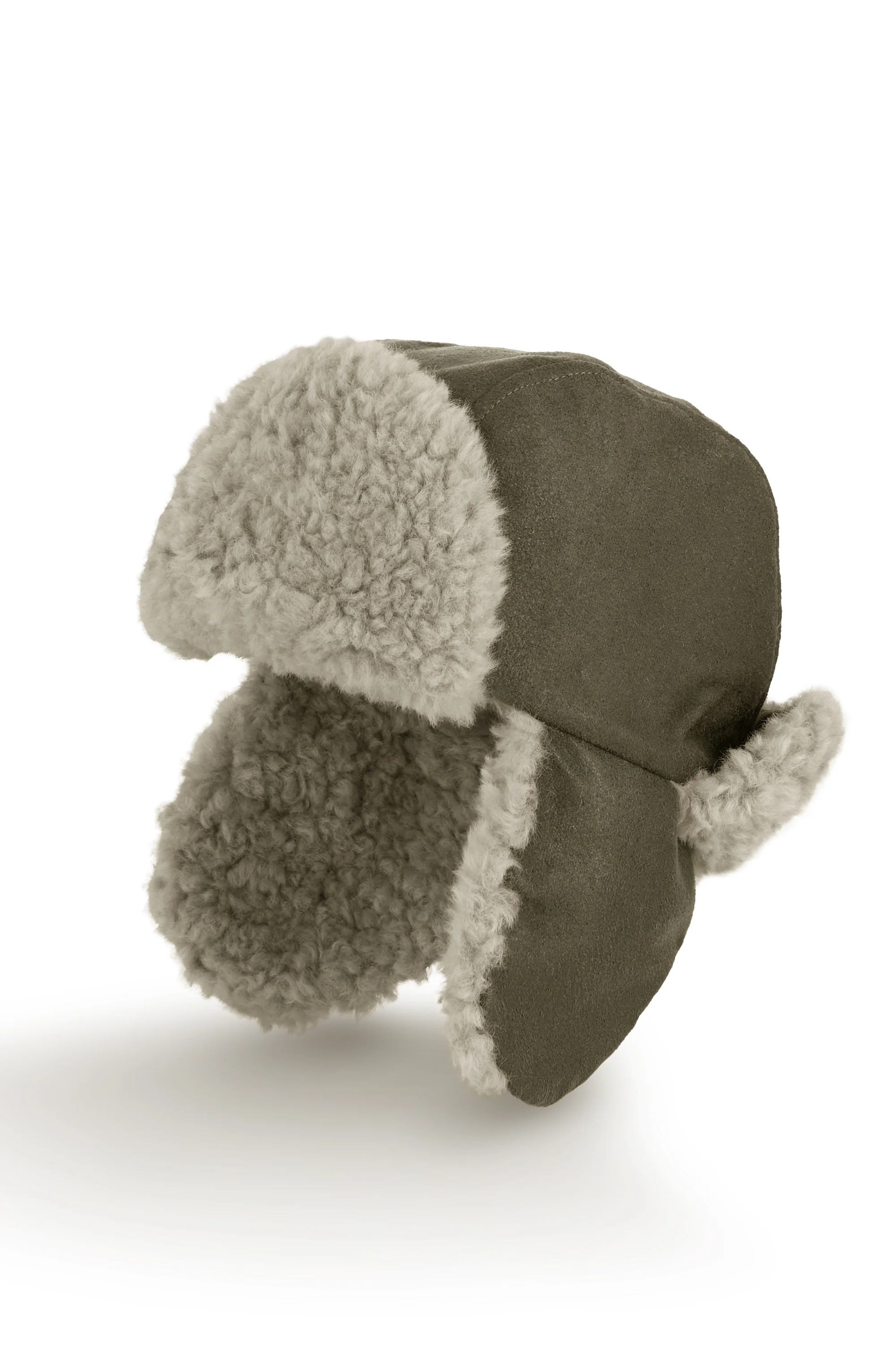Cappello aviatore effetto shearling - Image 9