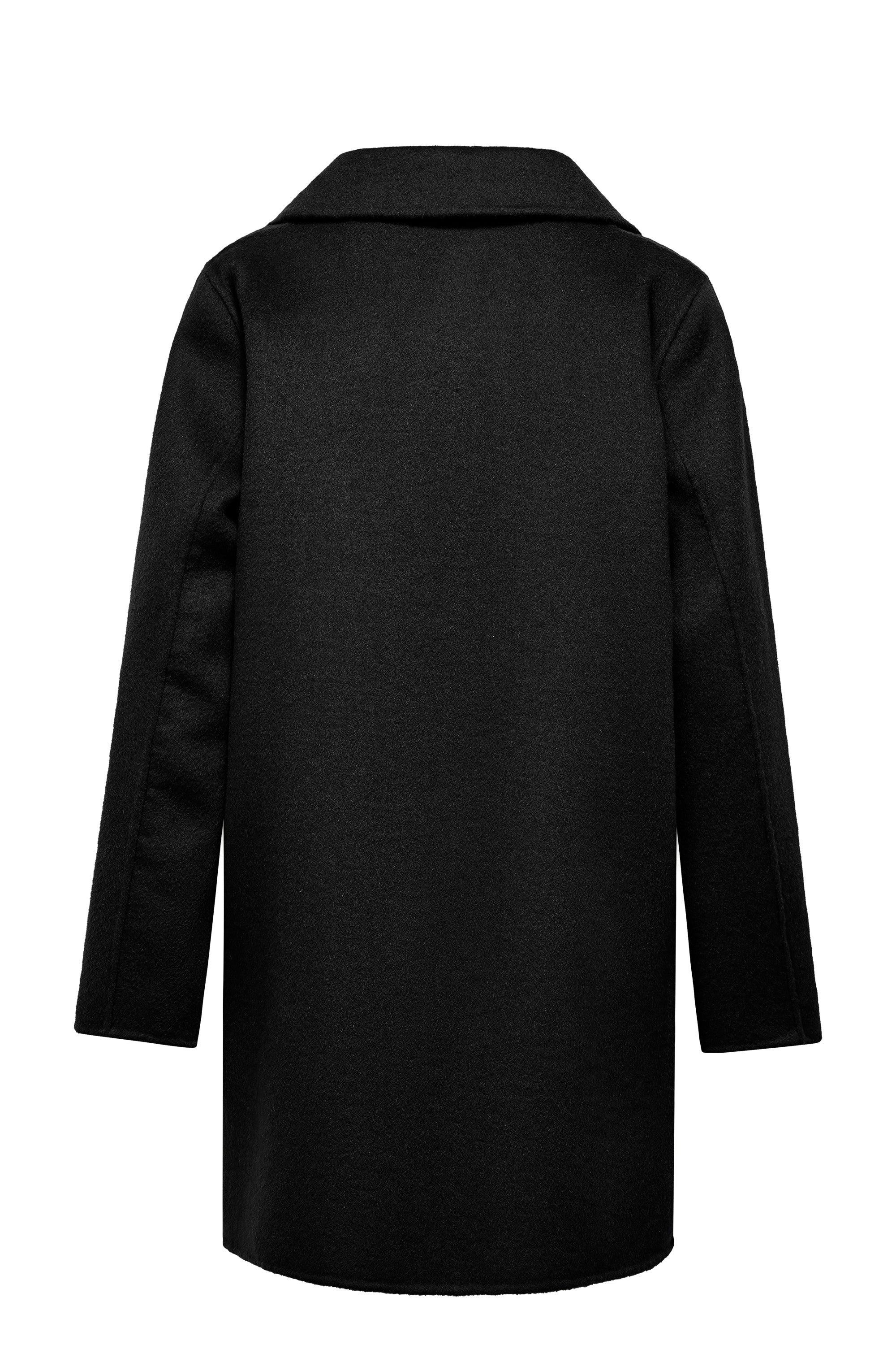 Cappotto da donna doppiopetto in lana double face - Image 3
