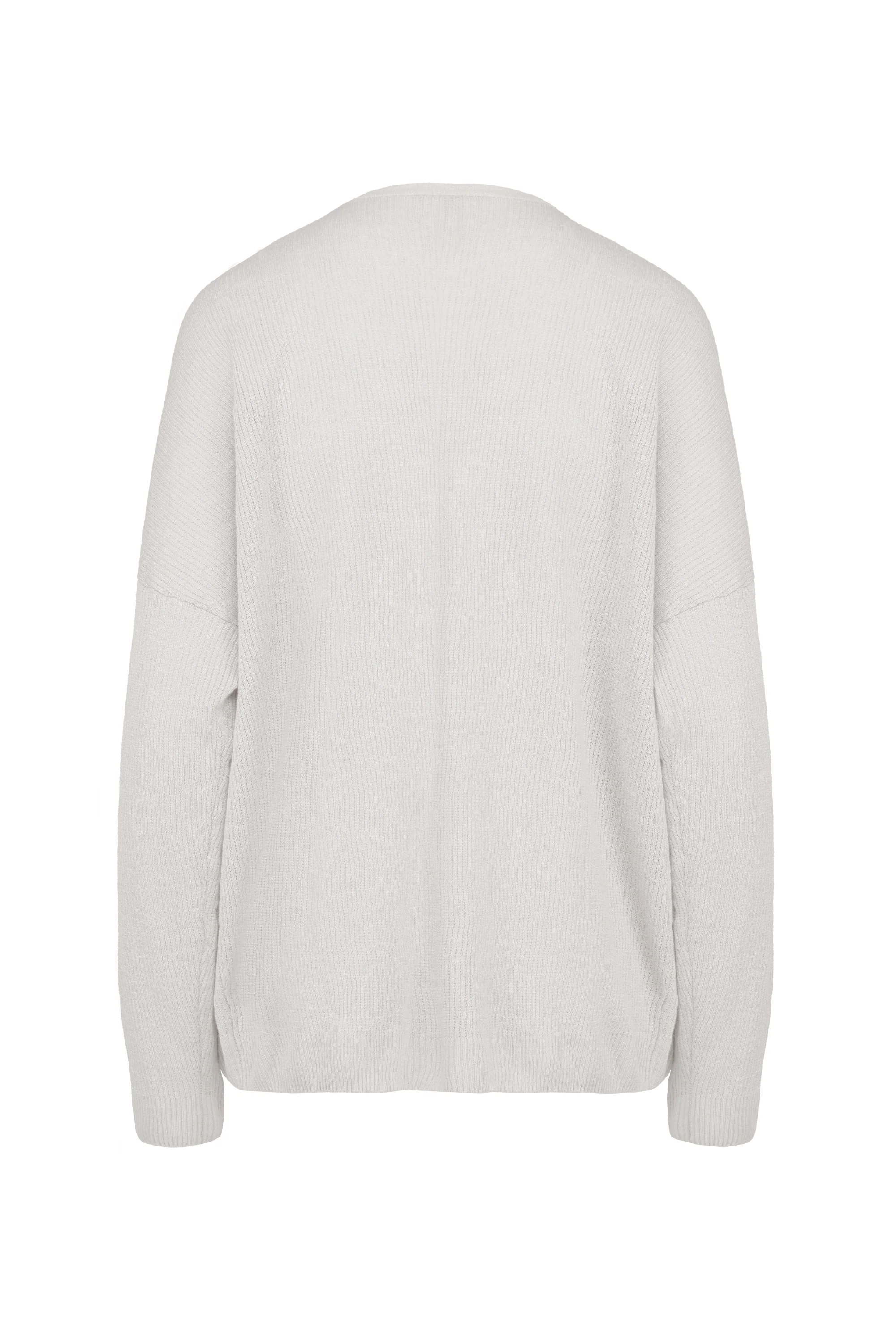 Cardigan in lino a maniche lunghe - Image 6
