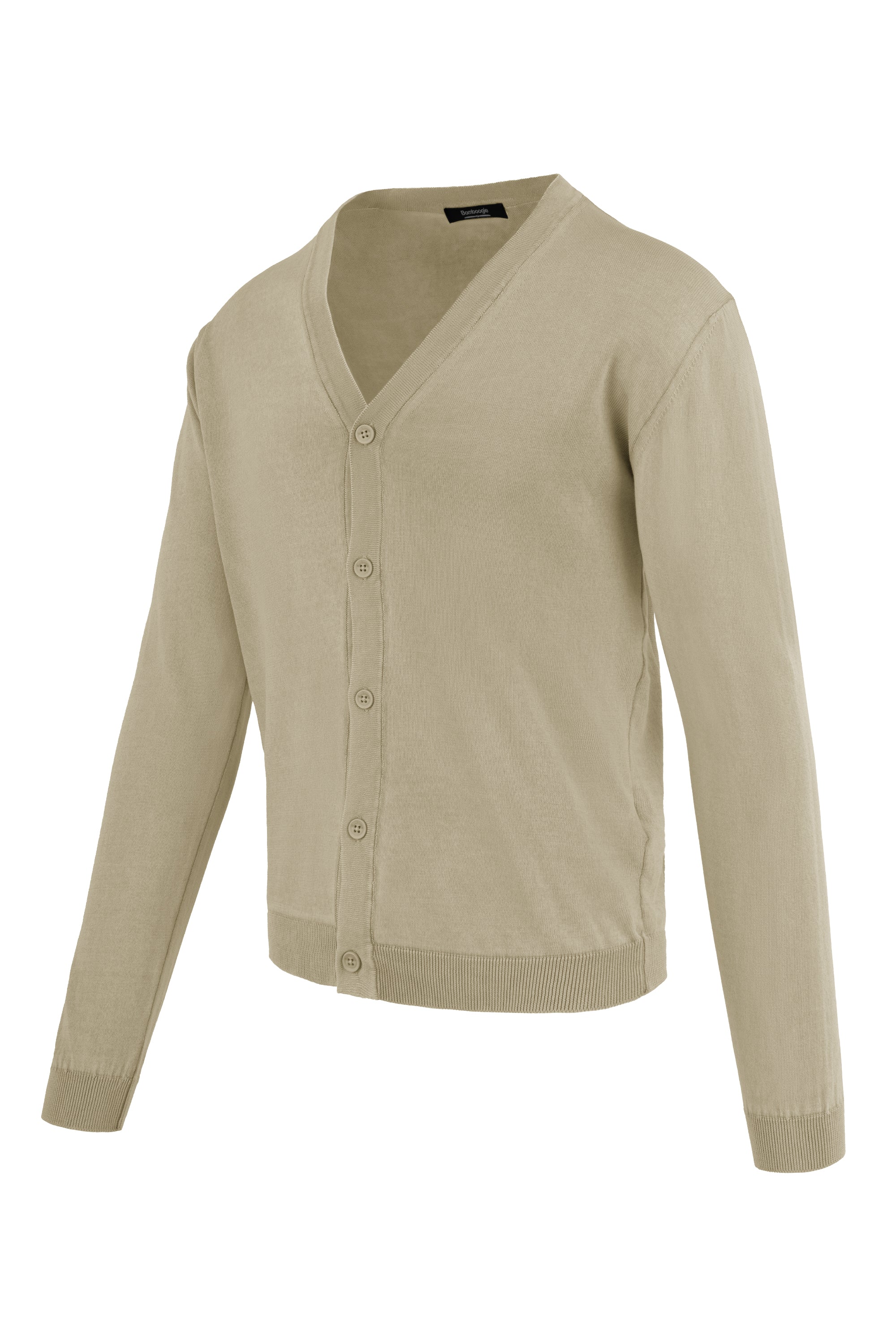 Cardigan scollo a v in cotone - Image 2