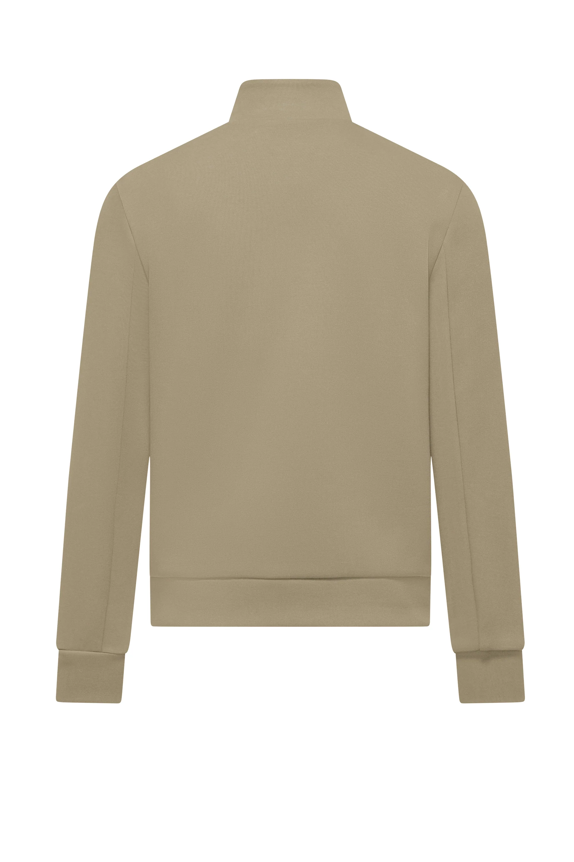 Giacca bimaterica in nylon e felpa - Image 7