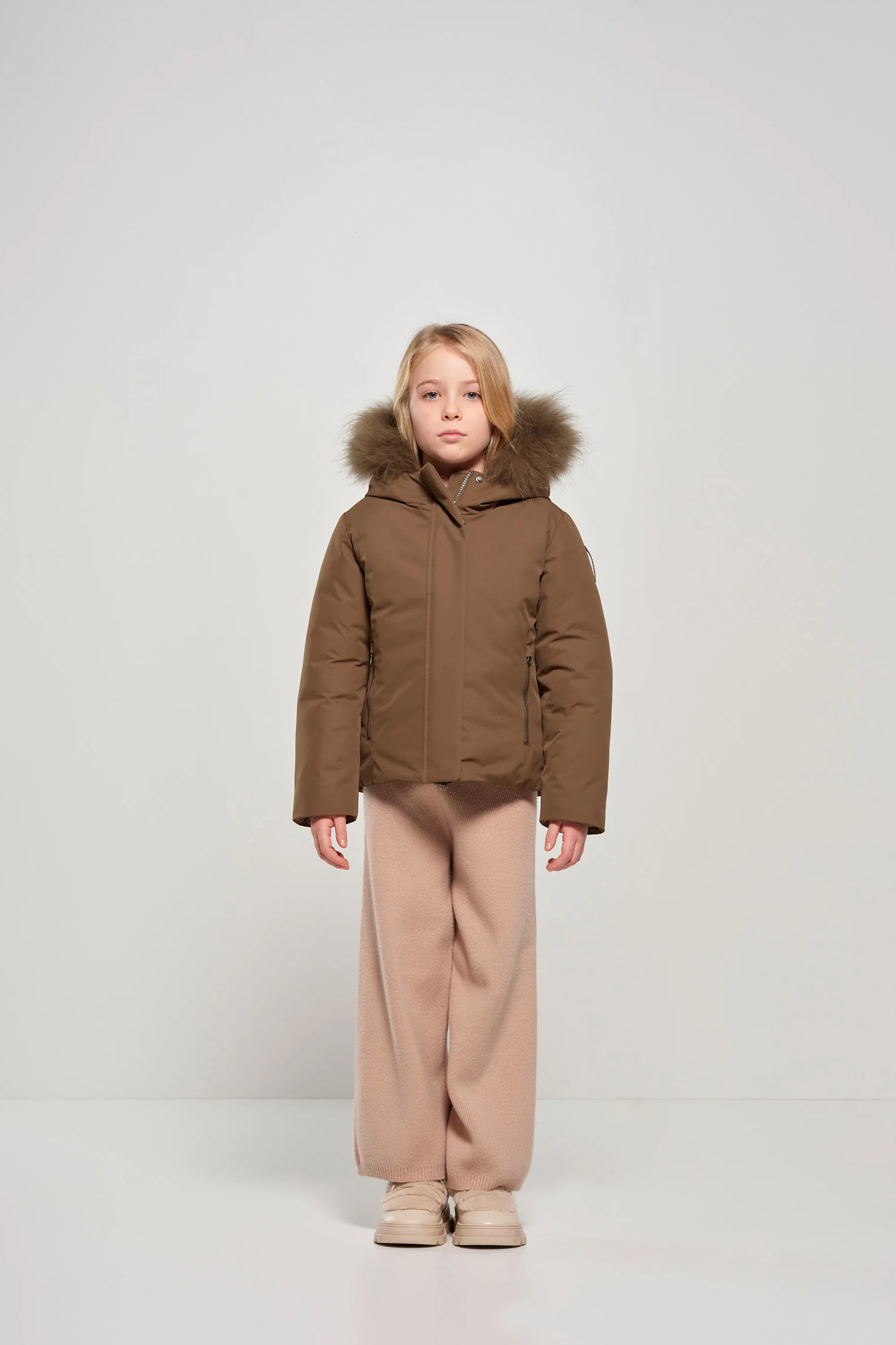 Giacca da bambina con pelliccia staccabile - Image 8