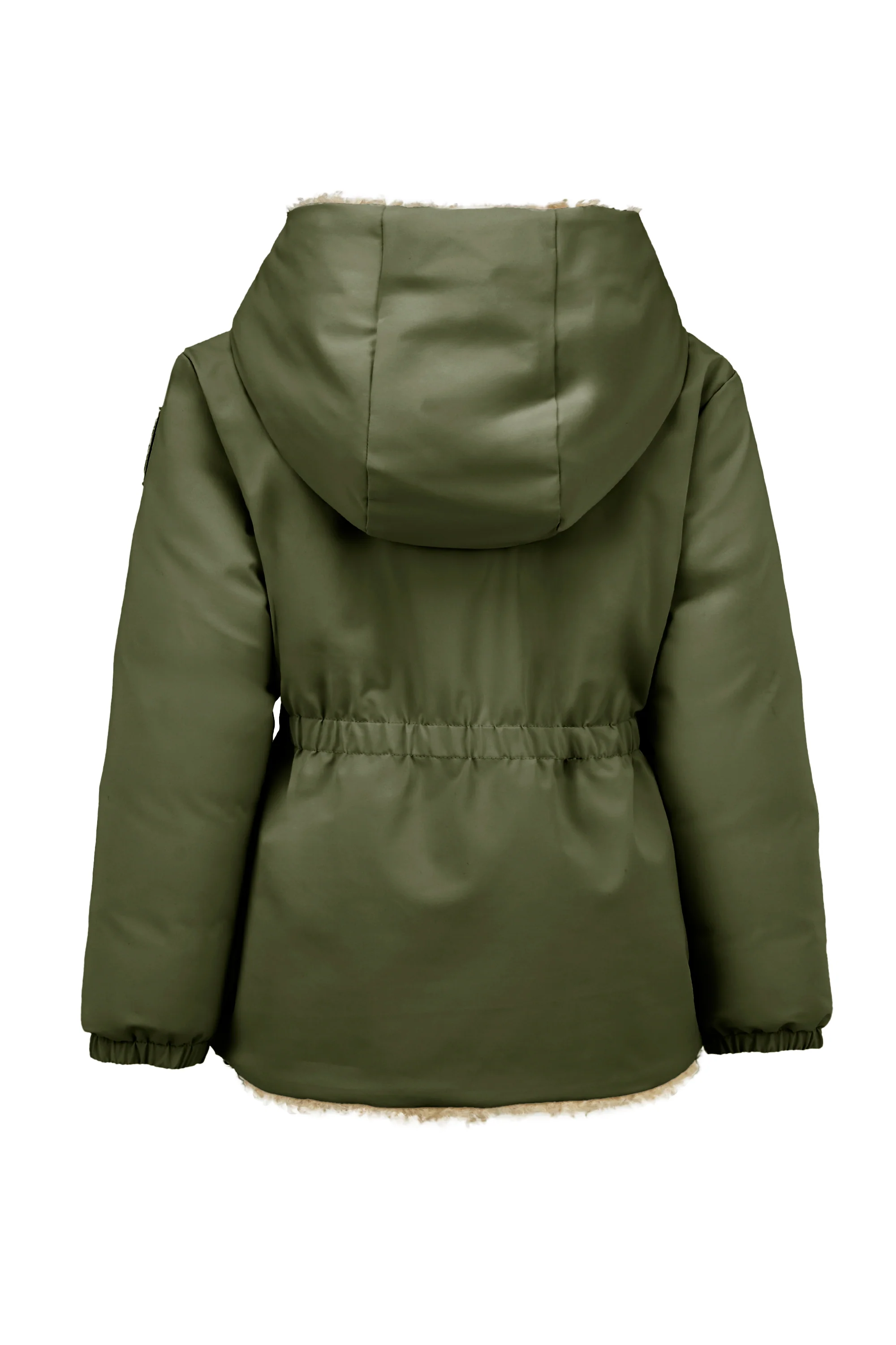 Giacca da bambina slim con cappuccio - Image 9