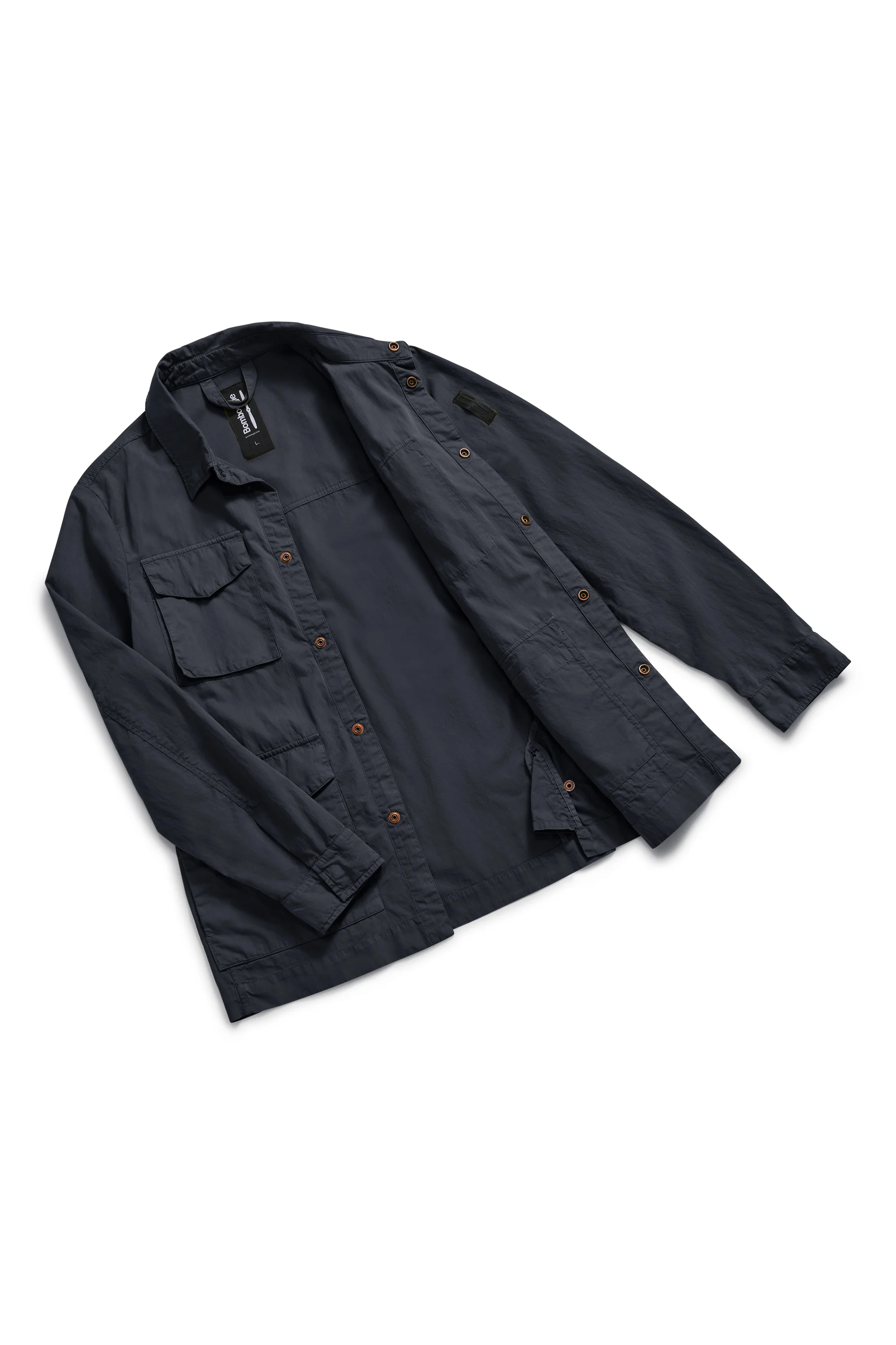 Giacca in cotone/nylon con colletto - Image 12