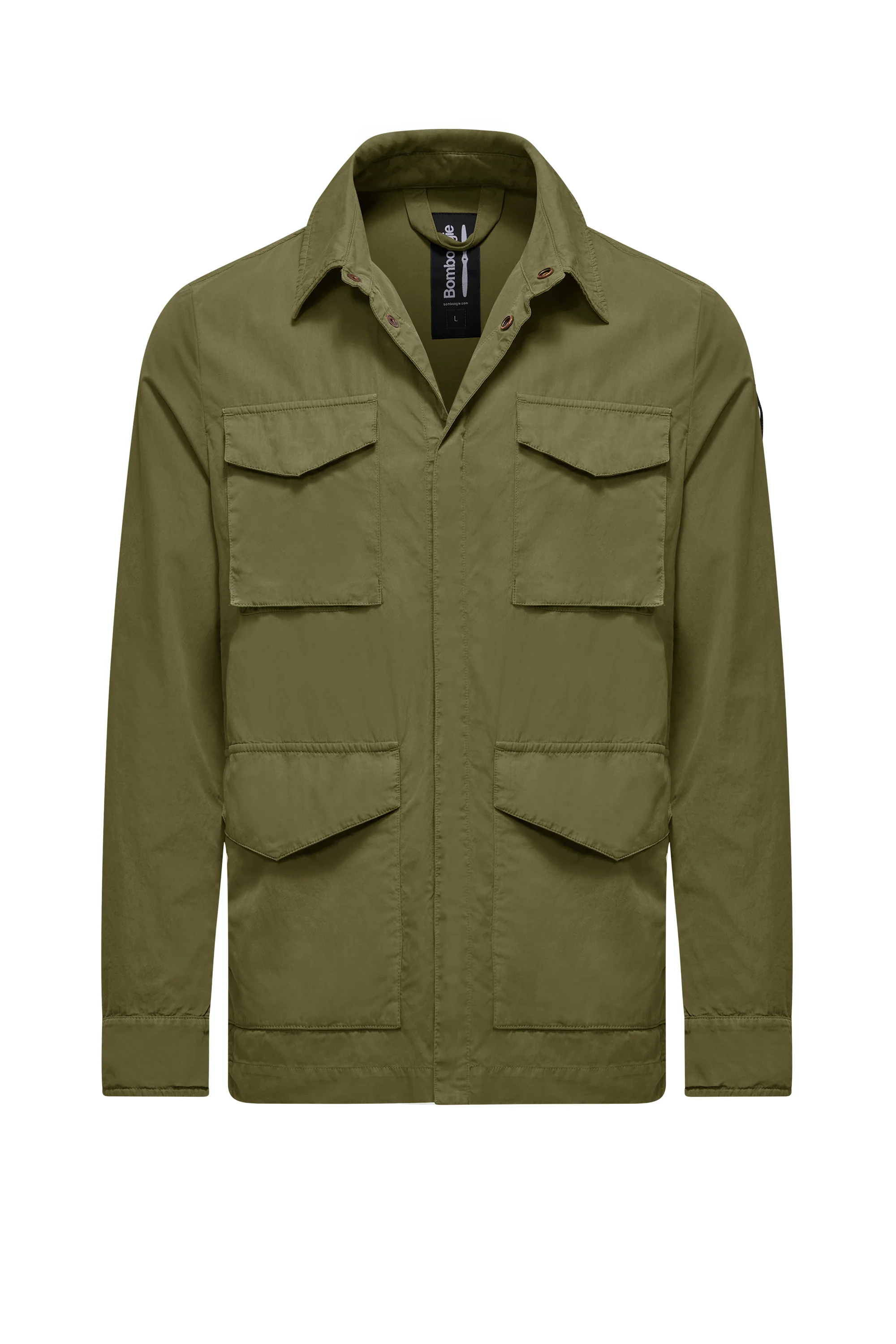 Giacca in cotone/nylon con colletto - Image 13