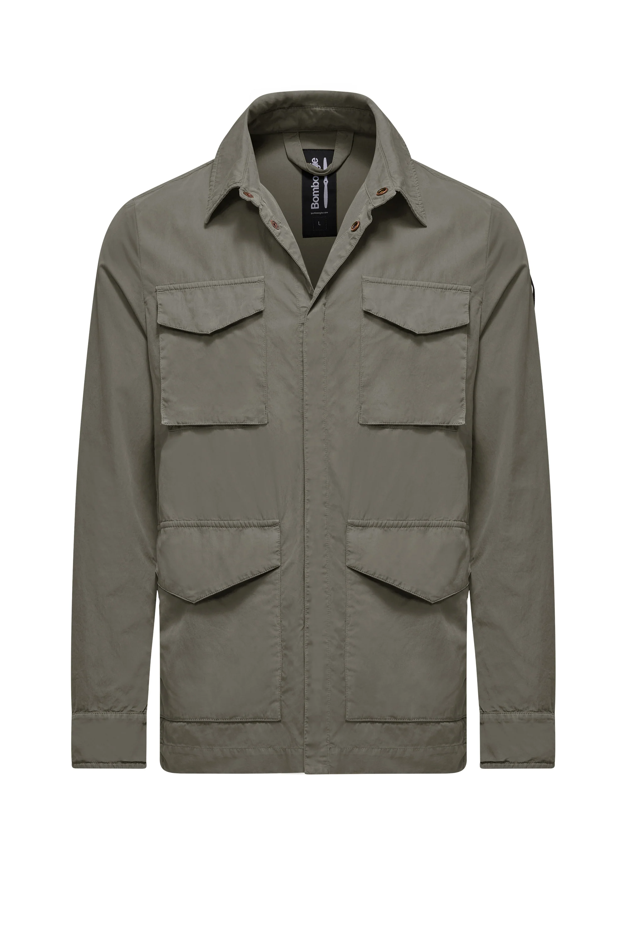 Giacca in cotone/nylon con colletto - Image 17