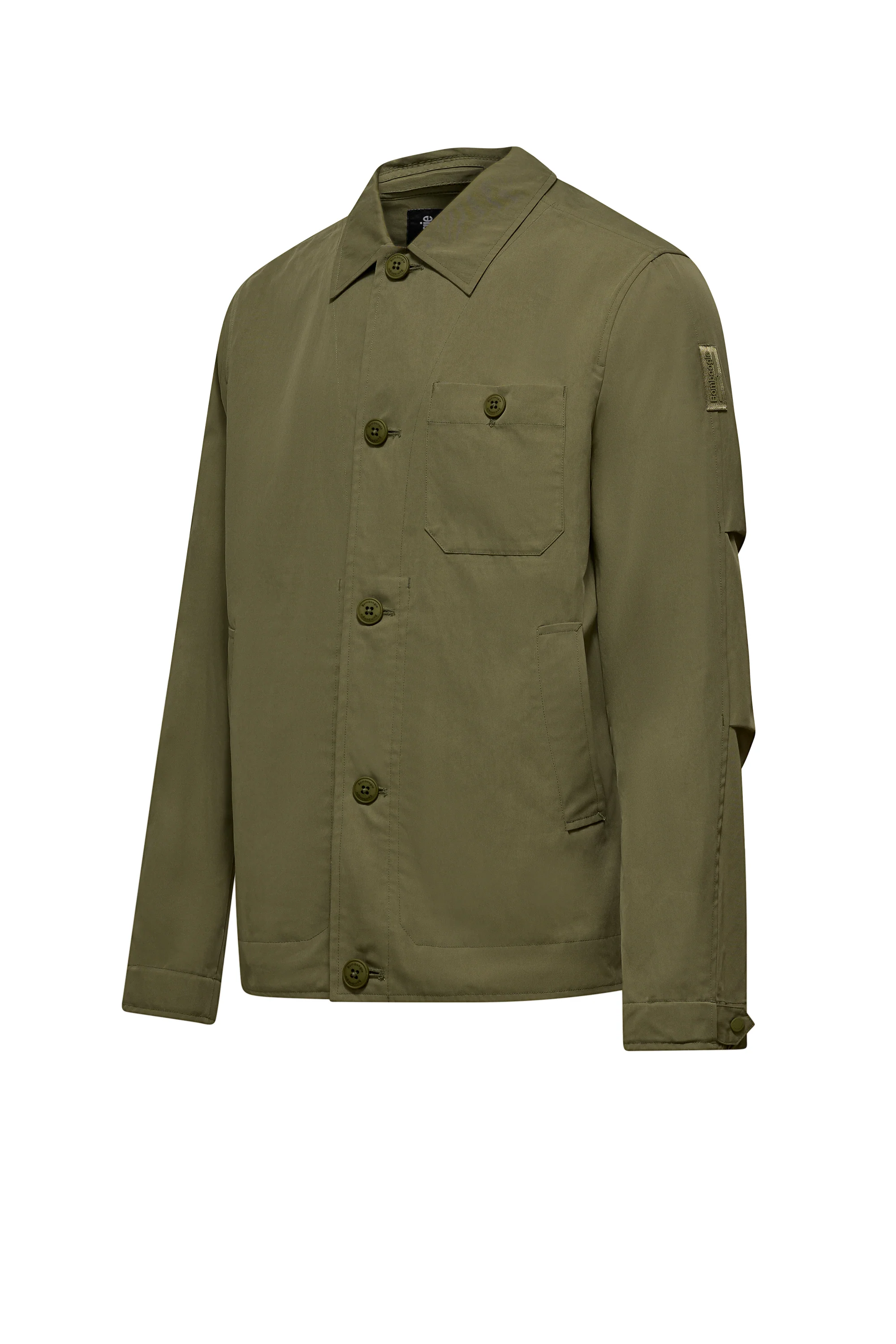 Giacca in cotone/nylon con bottoni - Image 12