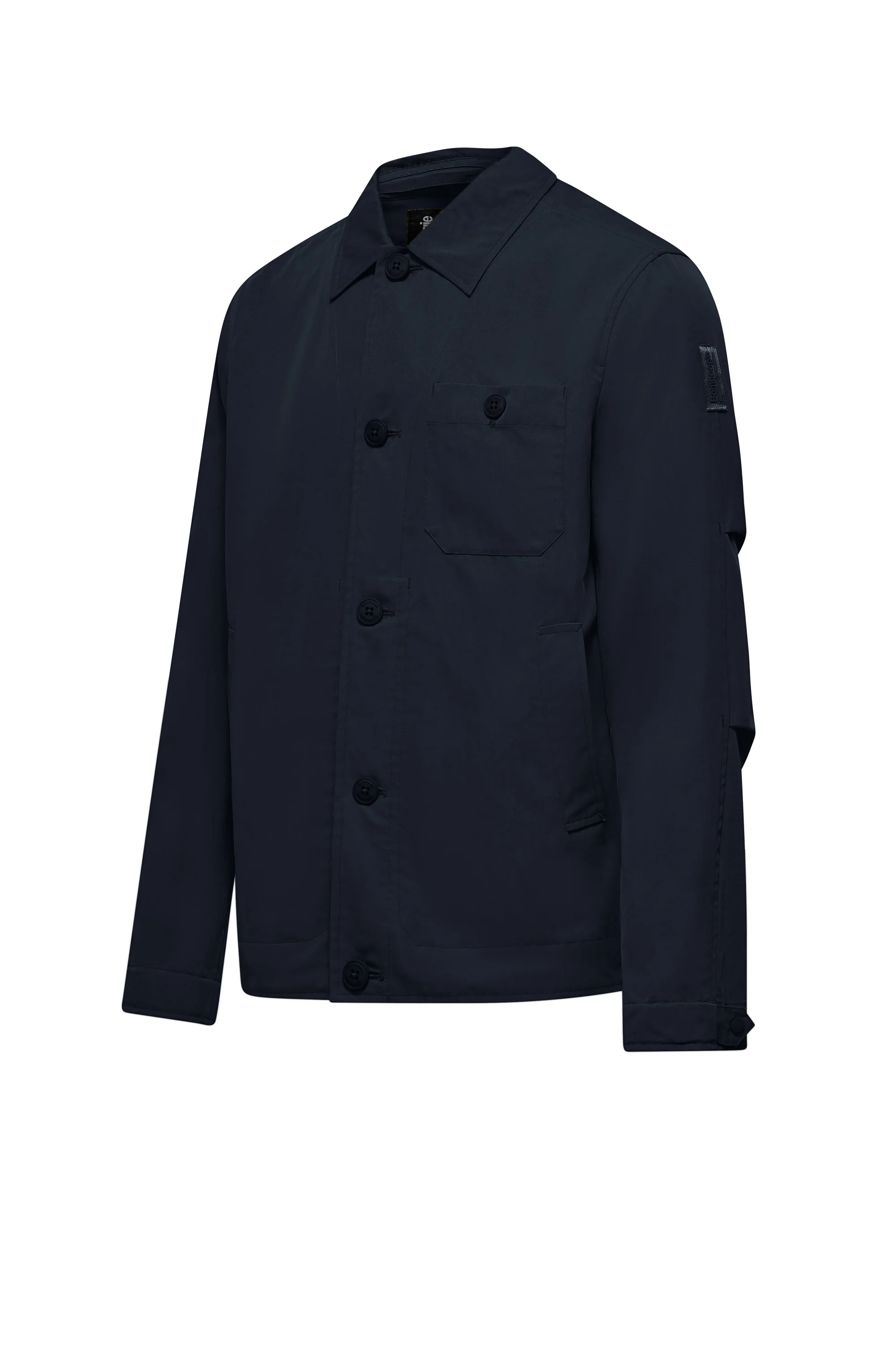 Giacca in cotone/nylon con bottoni - Image 7