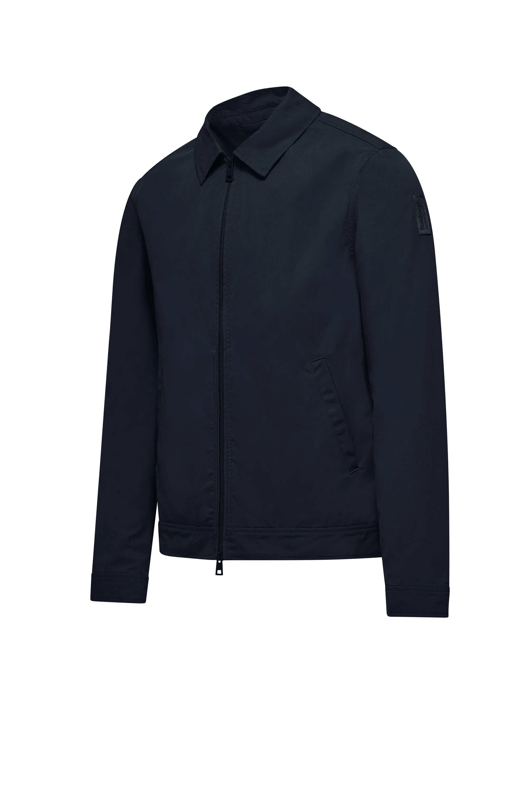 Giacca in cotone/nylon con zip - Image 7
