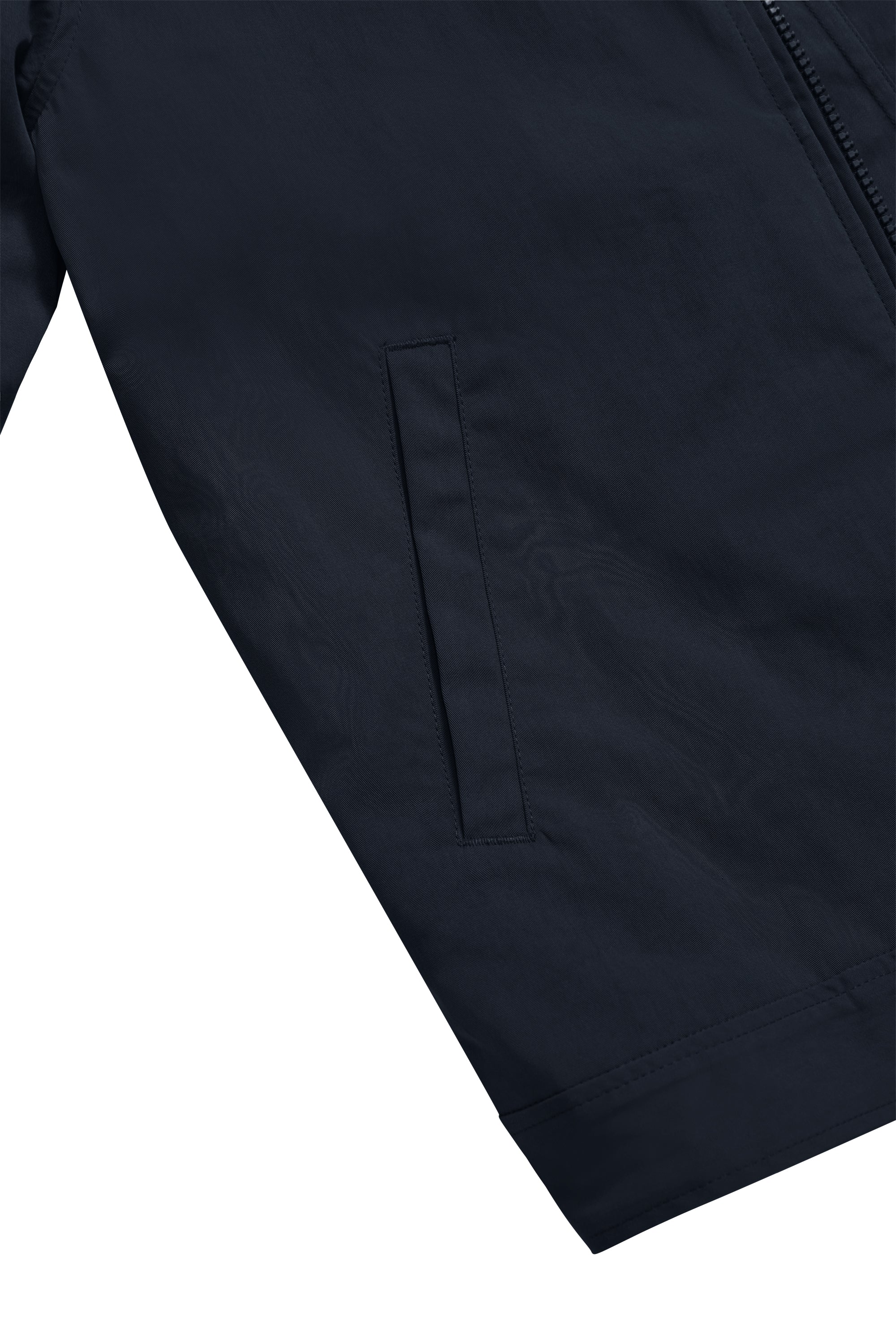 Giacca in cotone/nylon con zip - Image 9